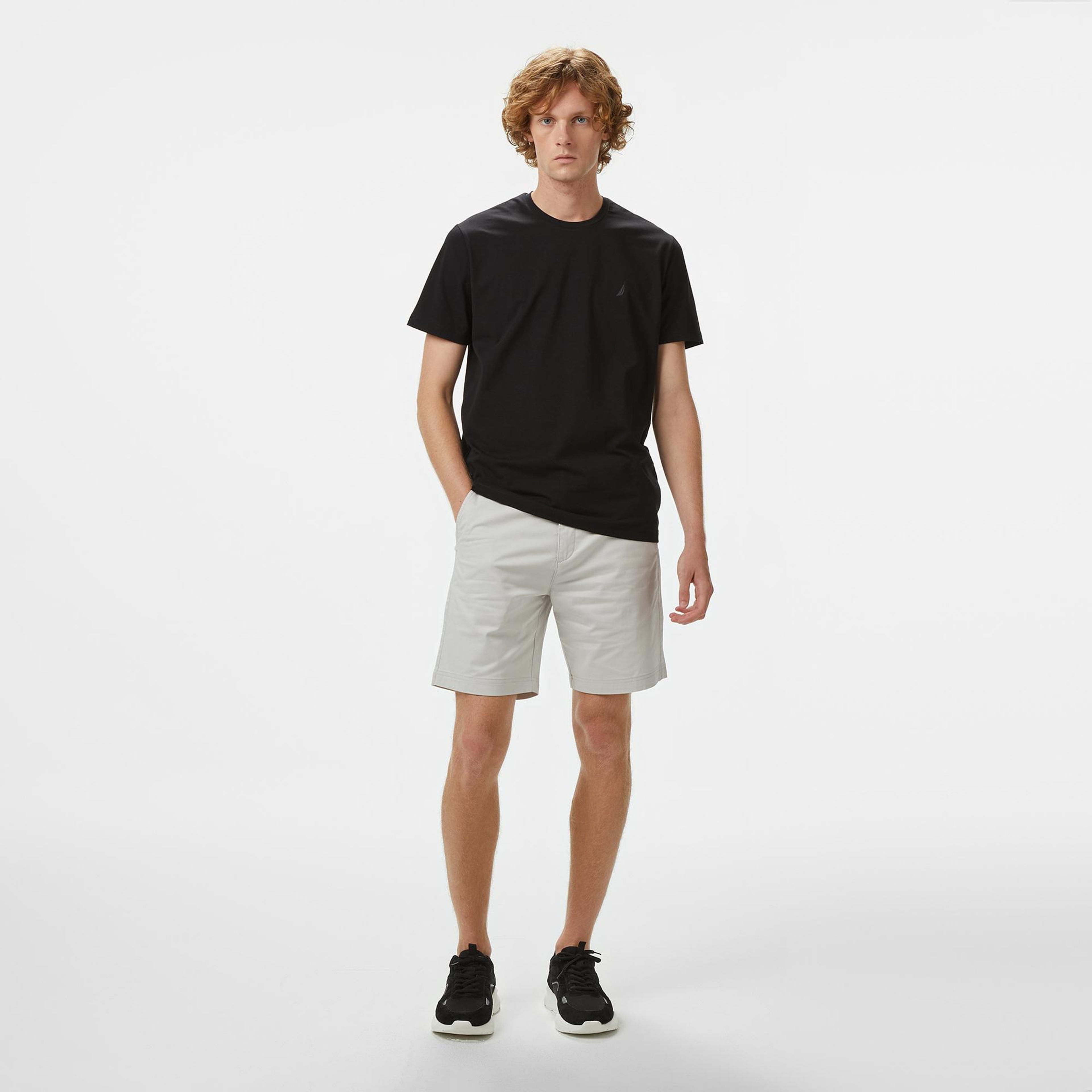Nautica Erkek Siyah Classic Fit T-Shirt