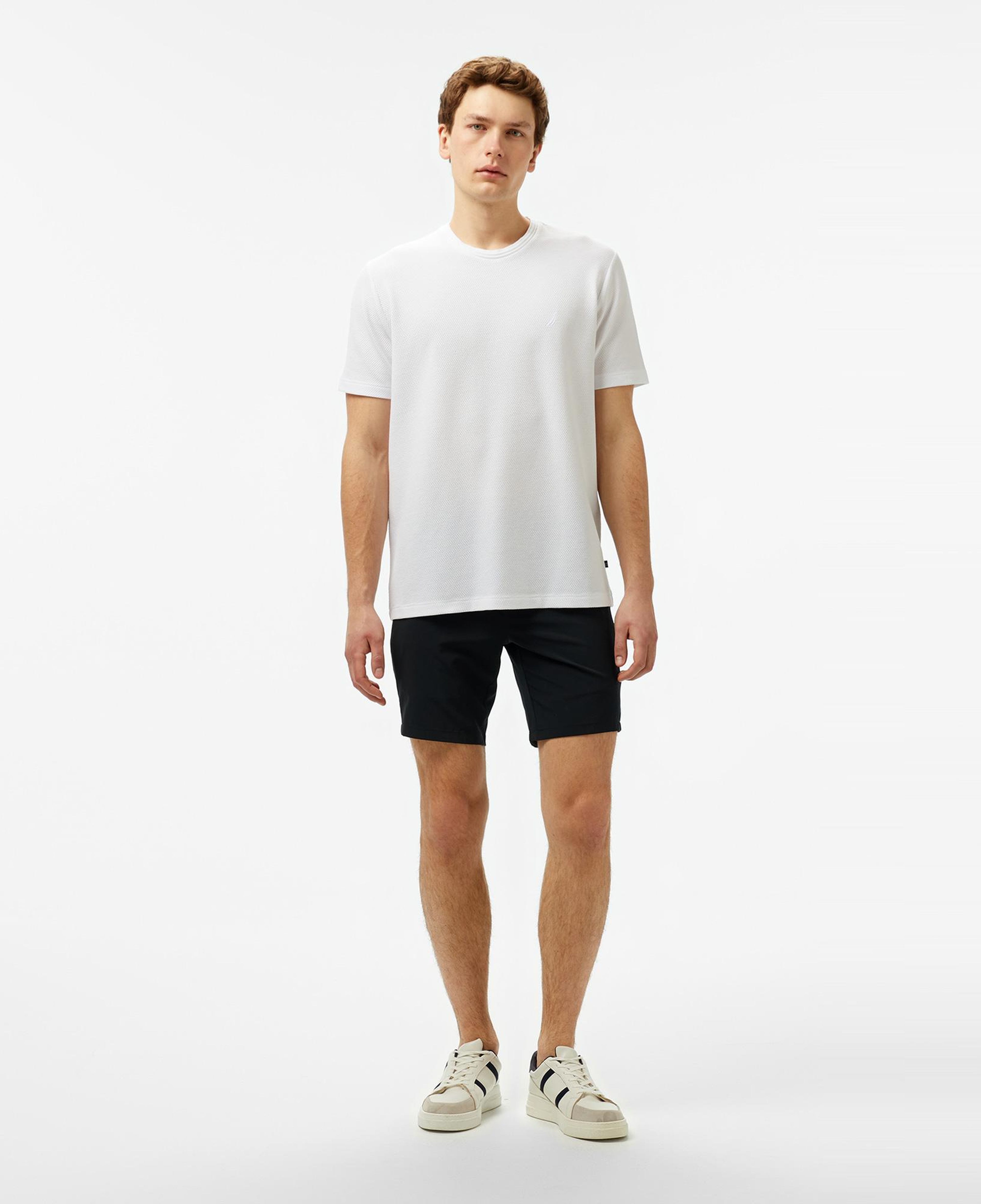 Nautica Erkek Beyaz Regular Fit T-Shirt