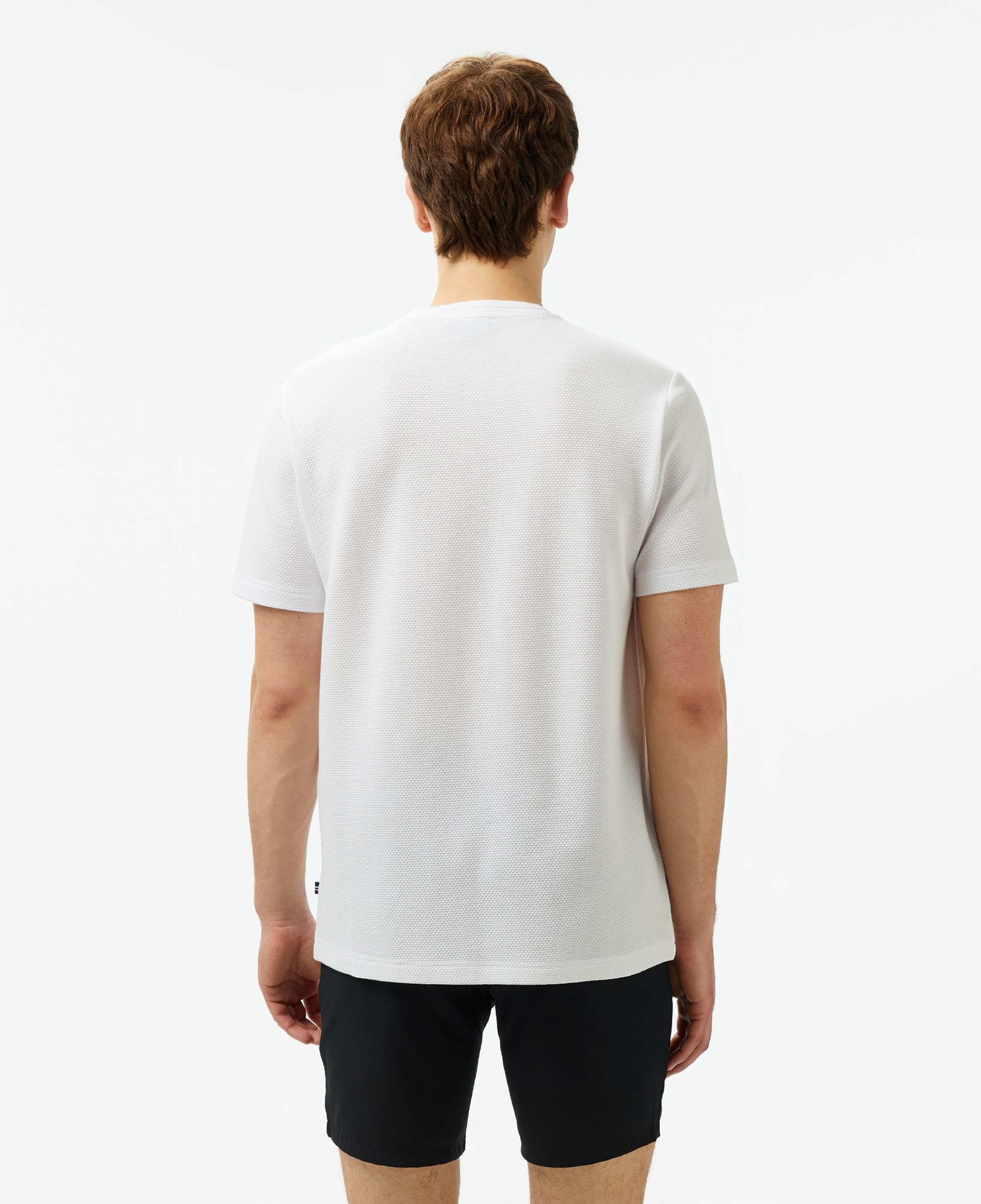 Nautica Erkek Beyaz Regular Fit T-Shirt