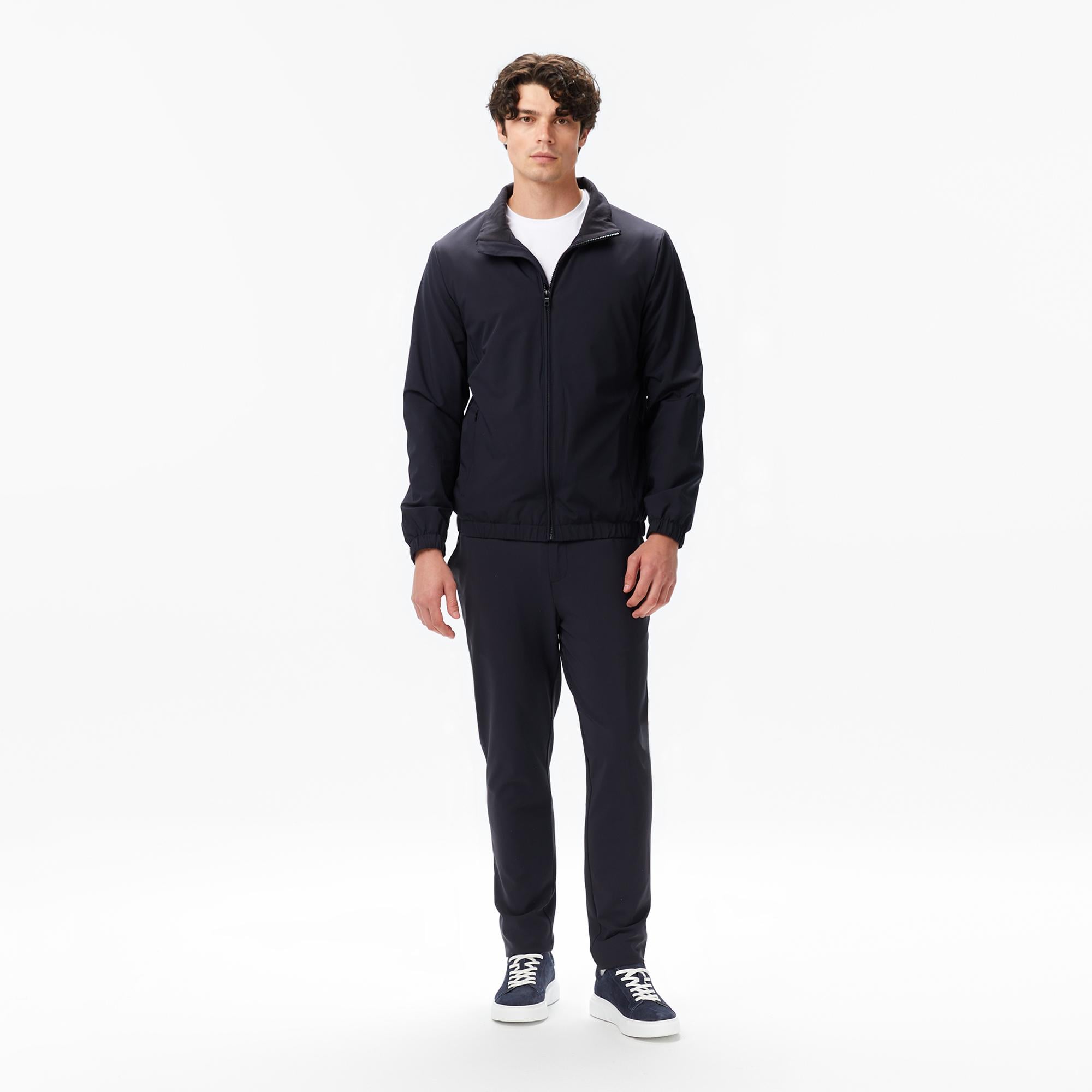 Nautica Erkek Siyah Regular Fit Mont