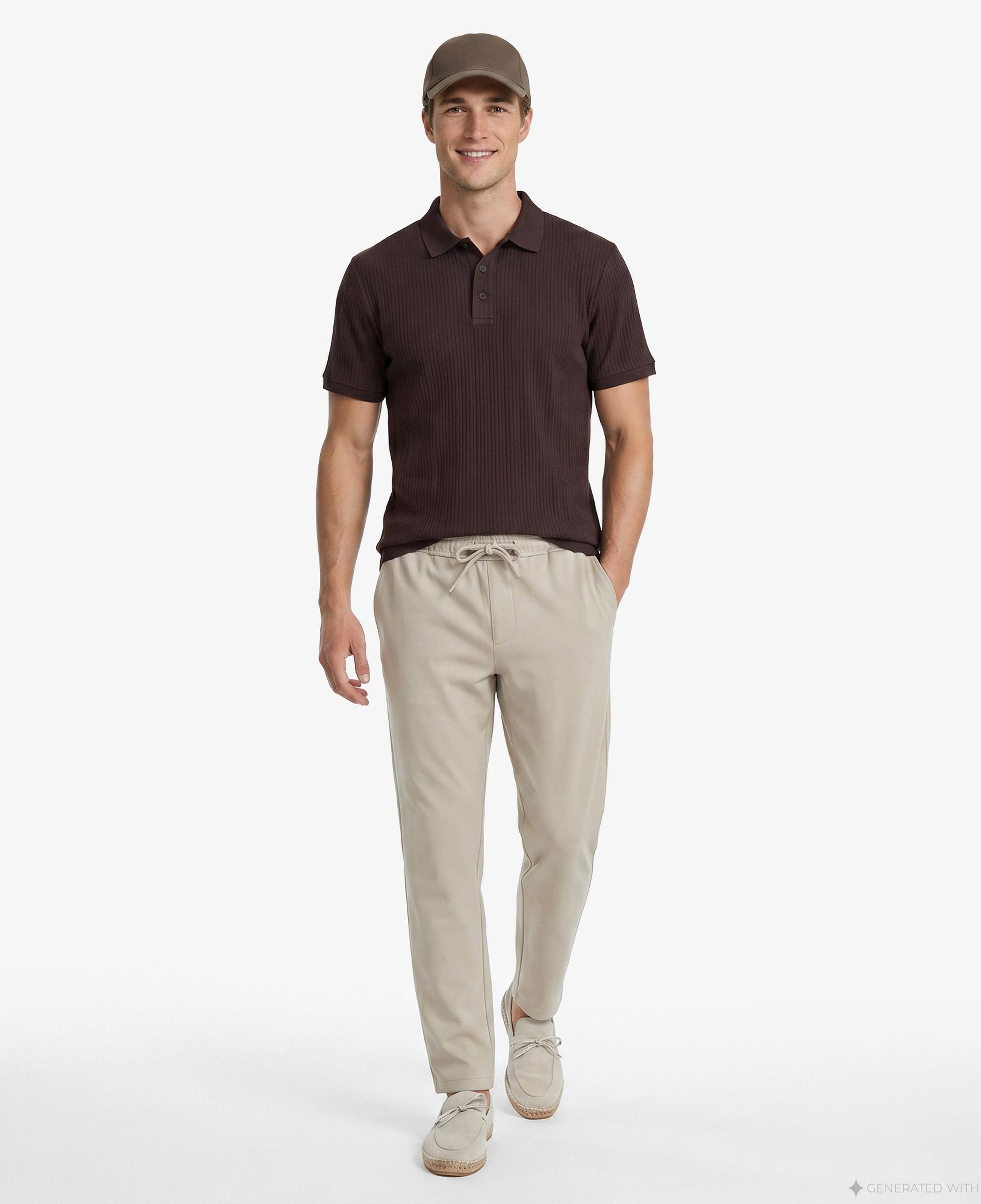 Nautica Erkek Bej Jogger Fit Pantolon