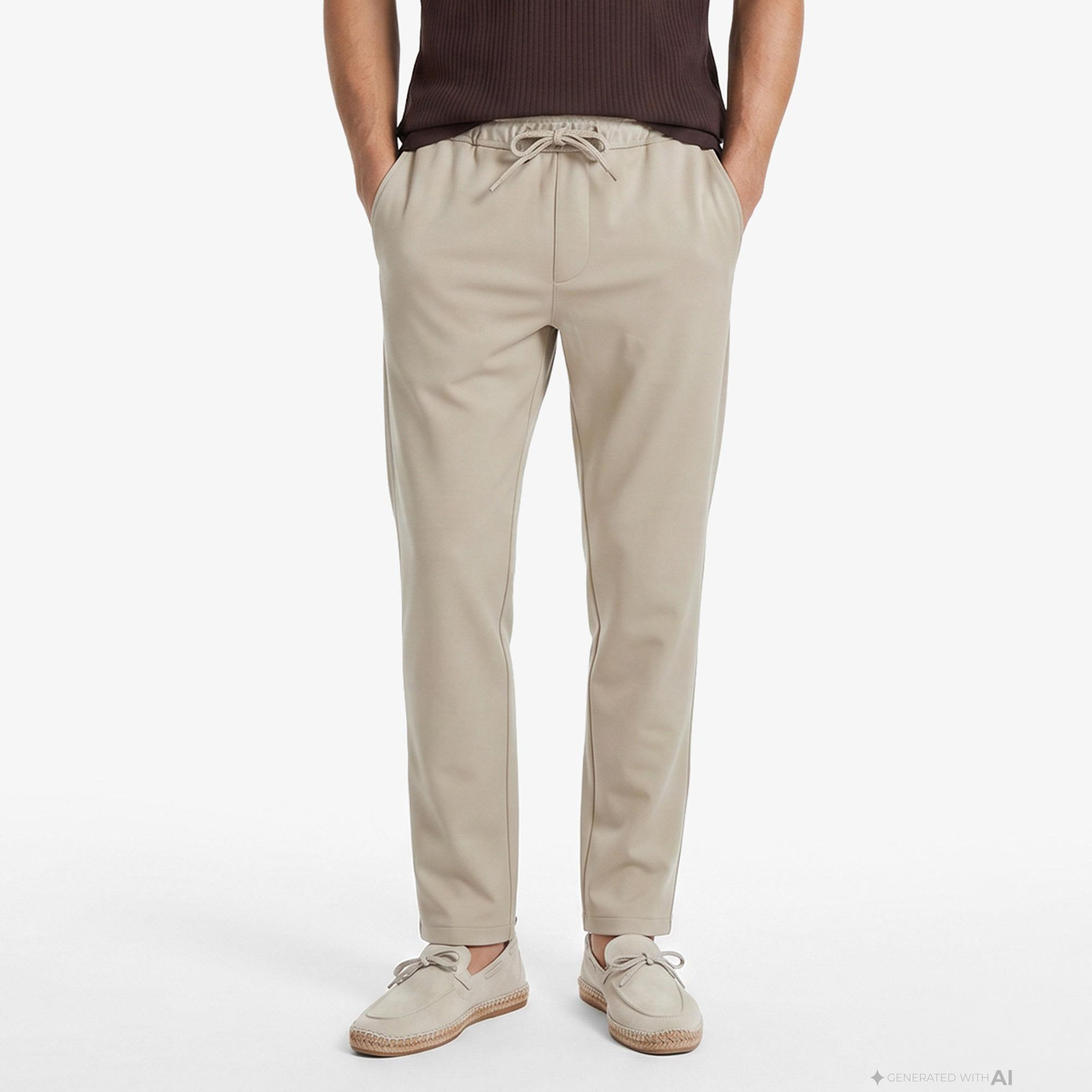 Nautica Erkek Bej Jogger Fit Pantolon