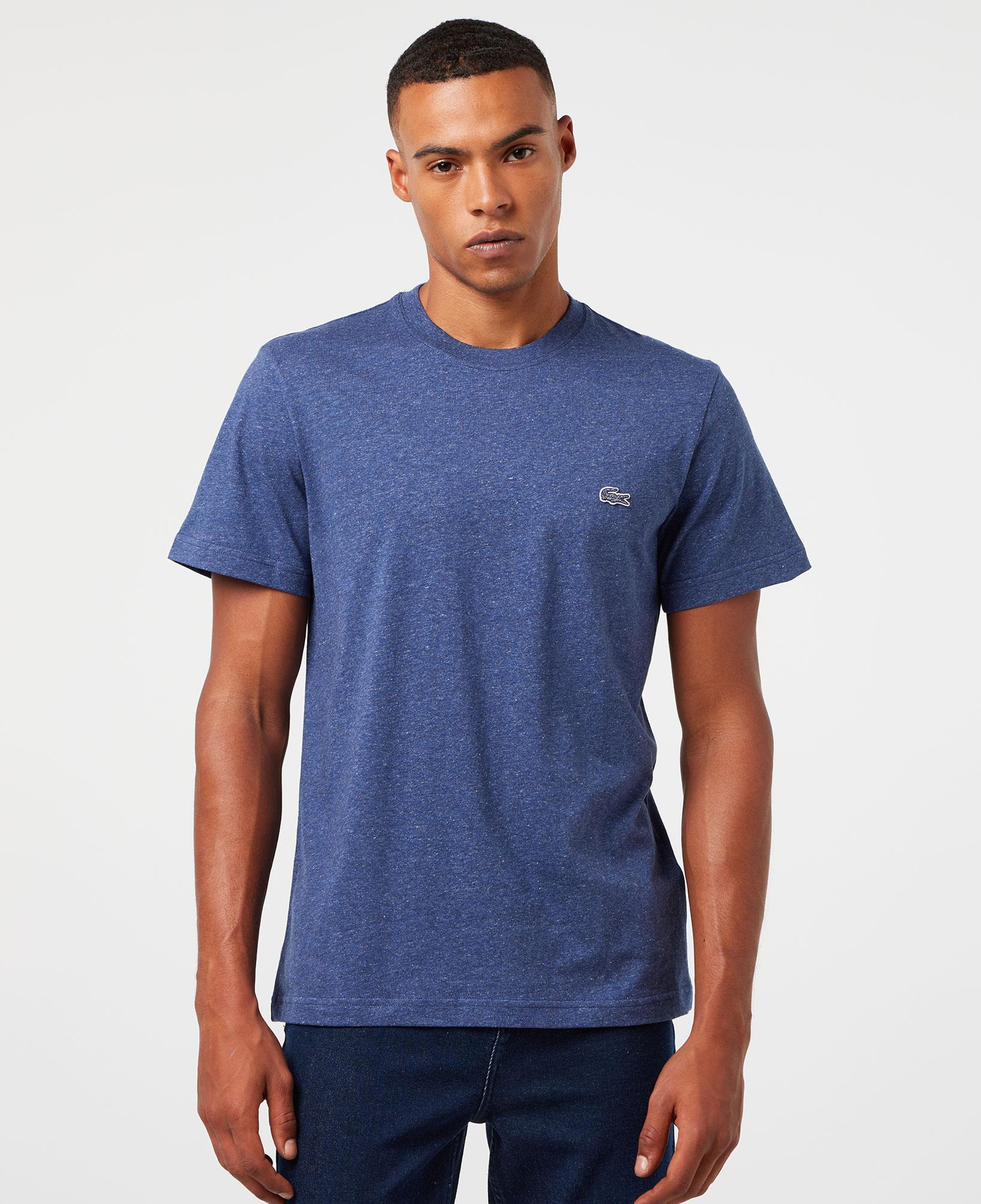 Erkek Regular Fit Bisiklet Yaka Lacivert T-Shirt