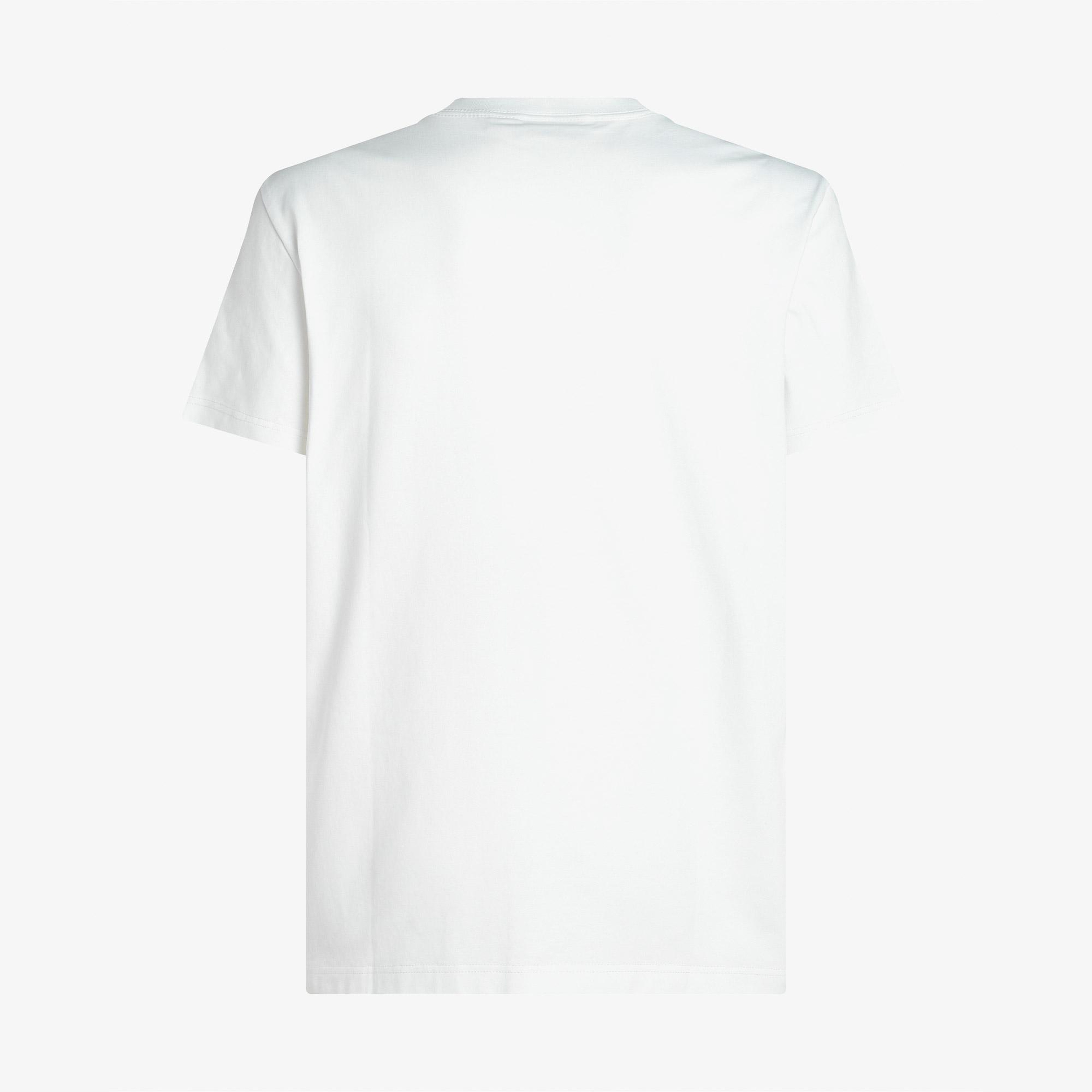 Calvin Klein Heavy Regular Erkek Beyaz T-Shirt