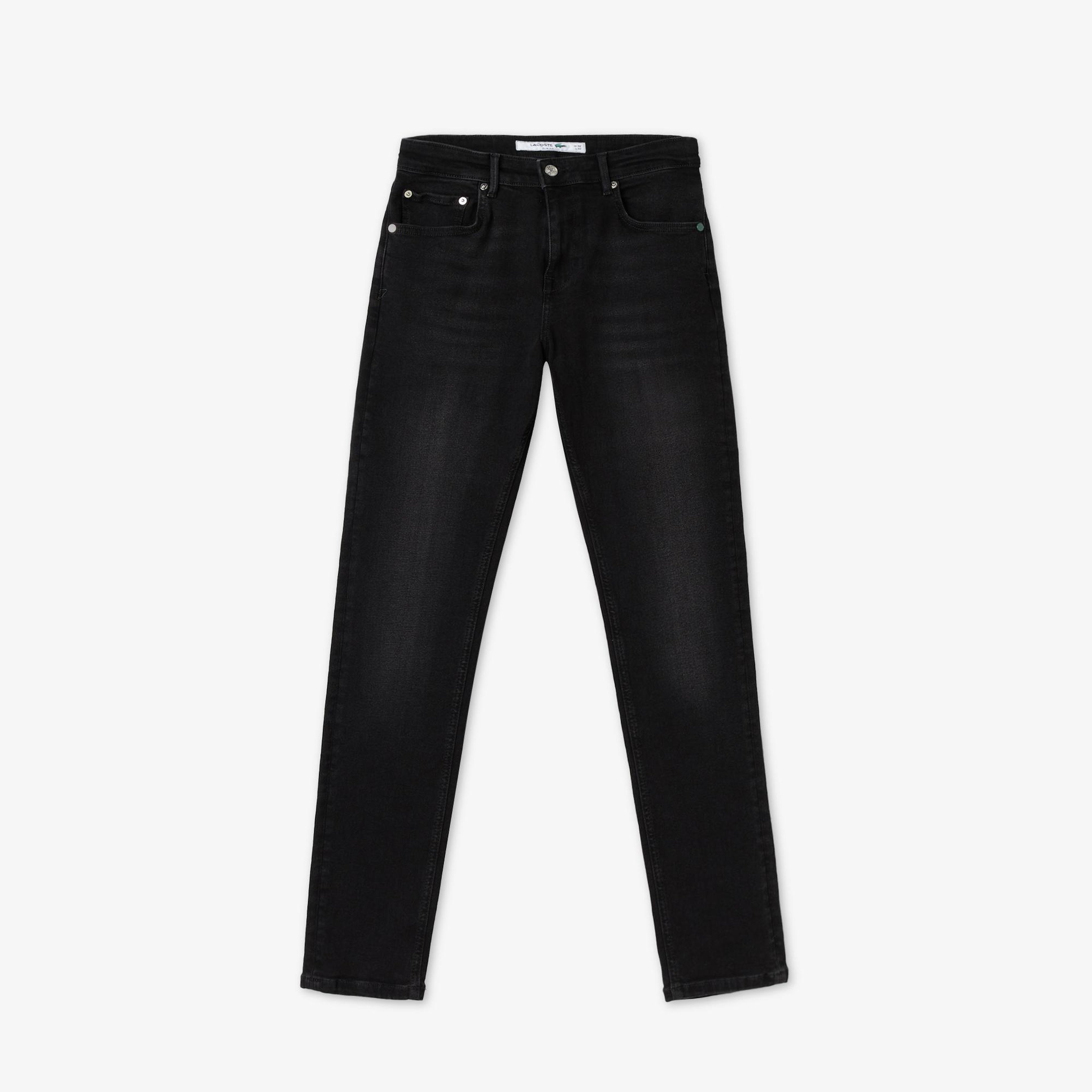 Erkek Slim Fit Siyah Pantolon