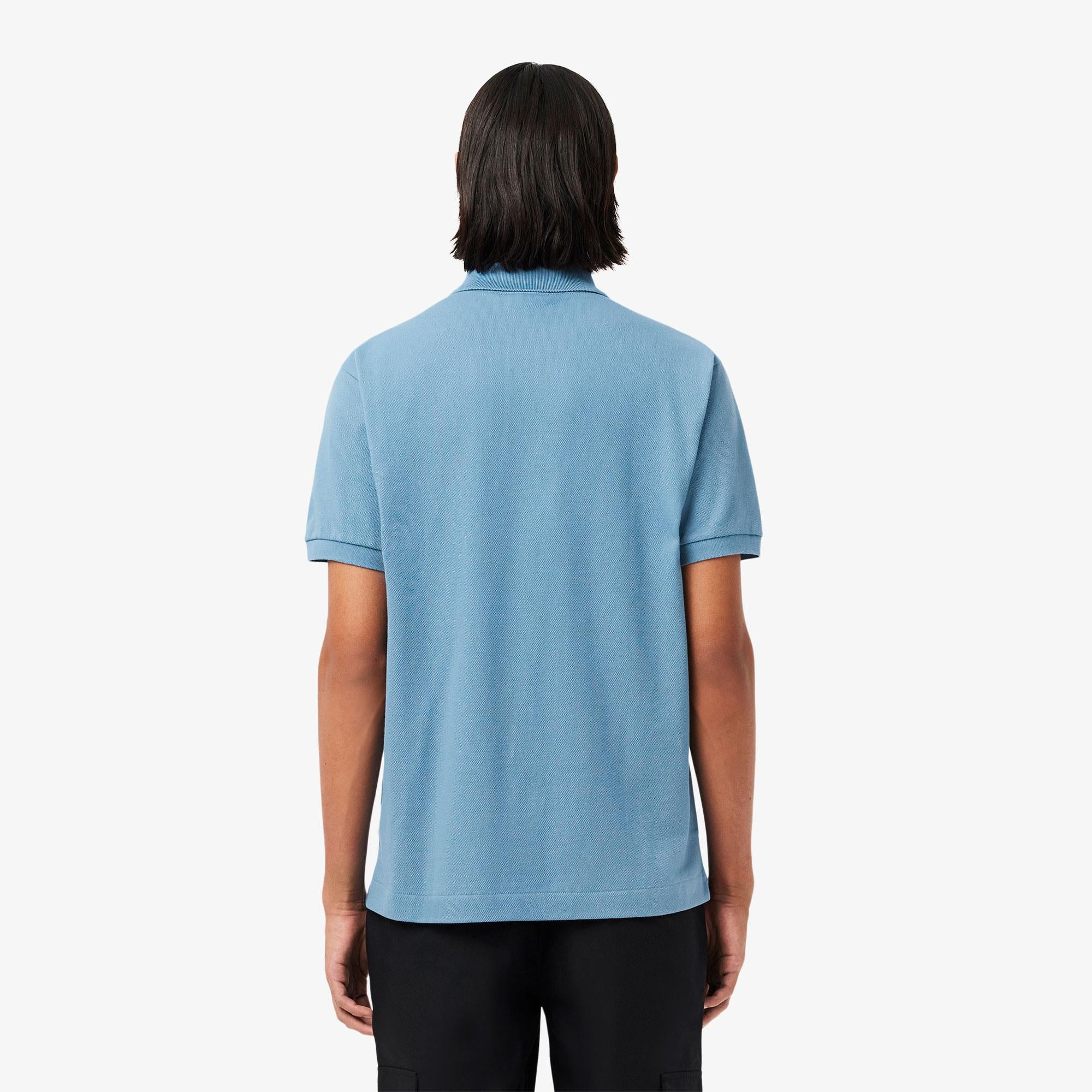 L.12.12 Erkek Classic Fit Açık Mavi Polo