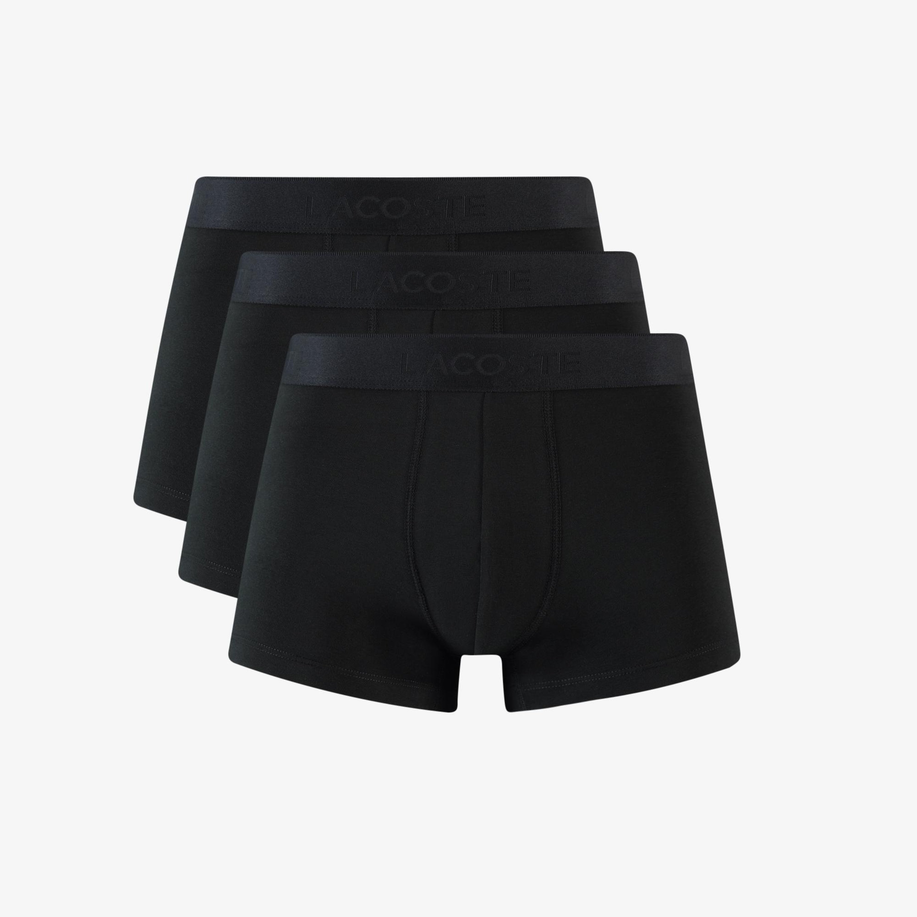 Erkek 3'lü Siyah Boxer