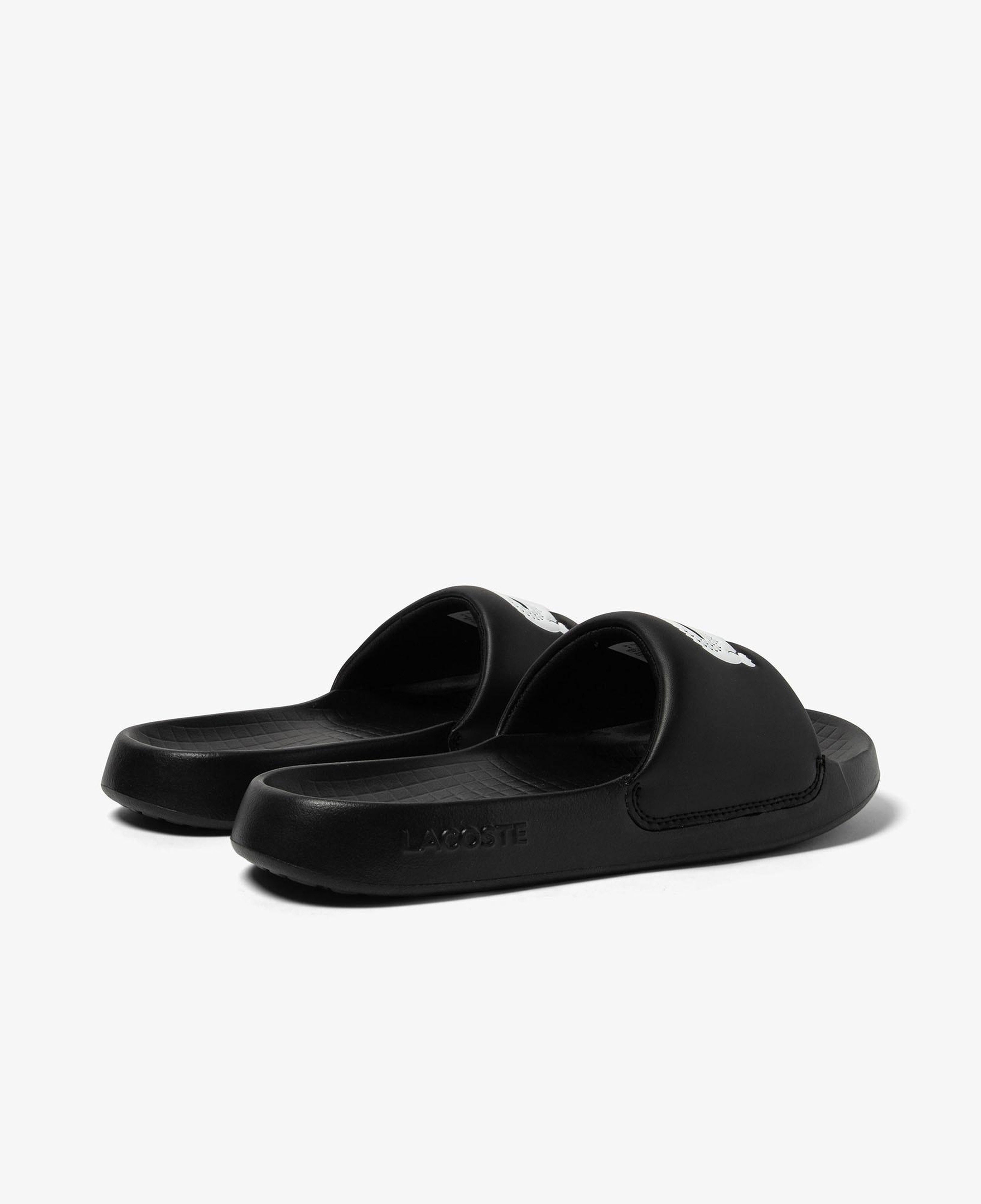 Lacoste Croco 1.0 Kadın Siyah Terlik