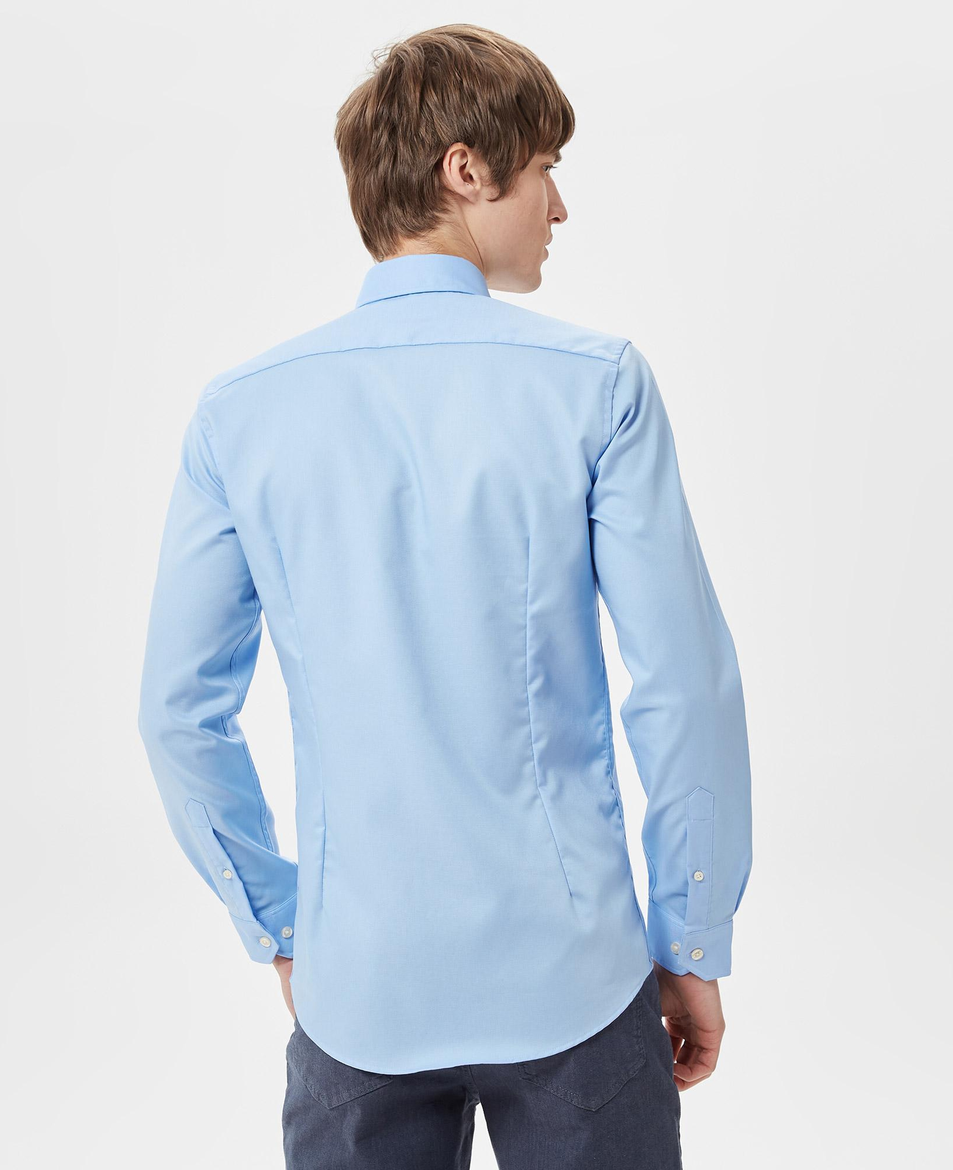Erkek Slim Fit Açık Mavi Gömlek