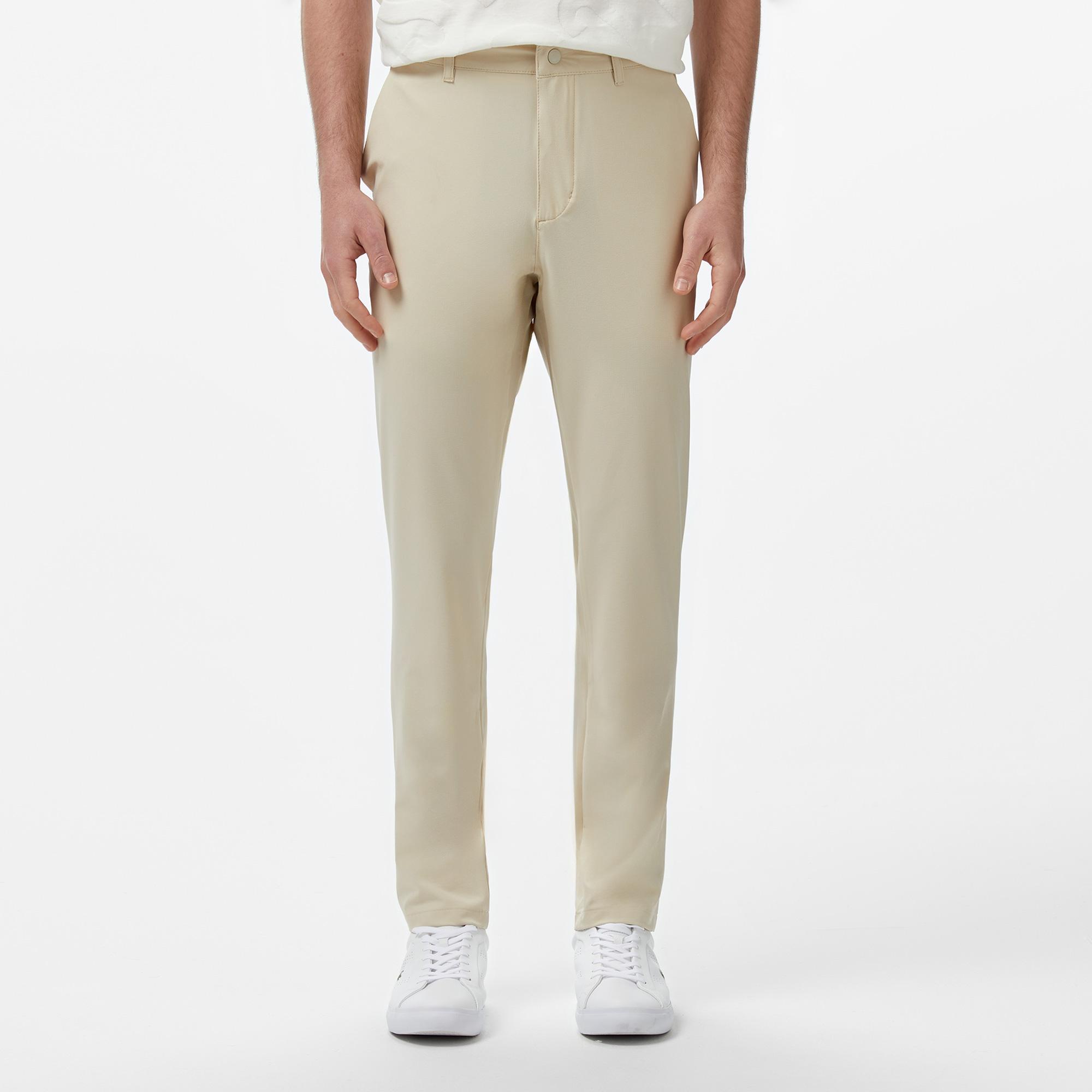 Erkek Tapred Fit Bej Pantolon