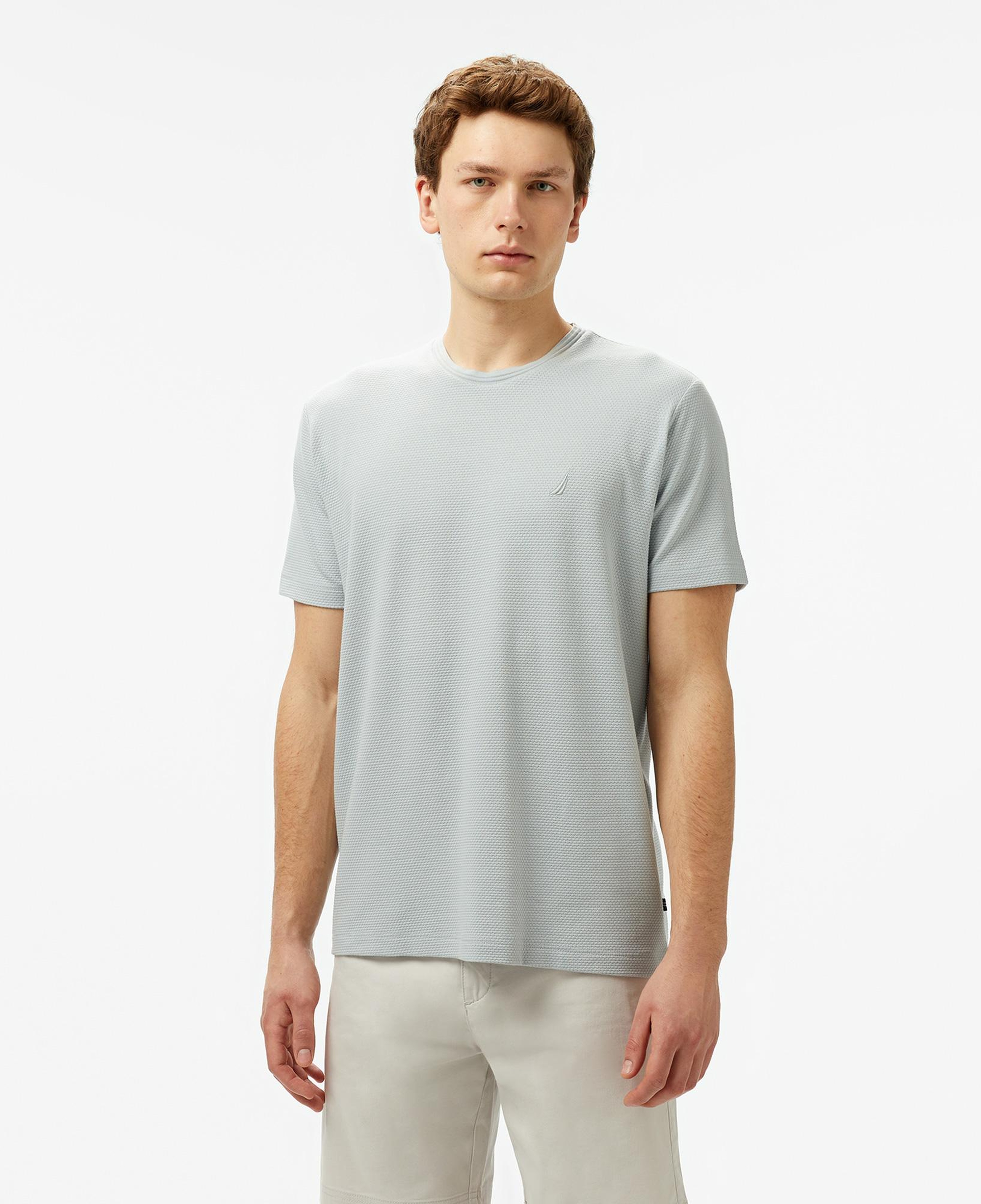 Nautica Erkek Mavi Regular Fit T-Shirt