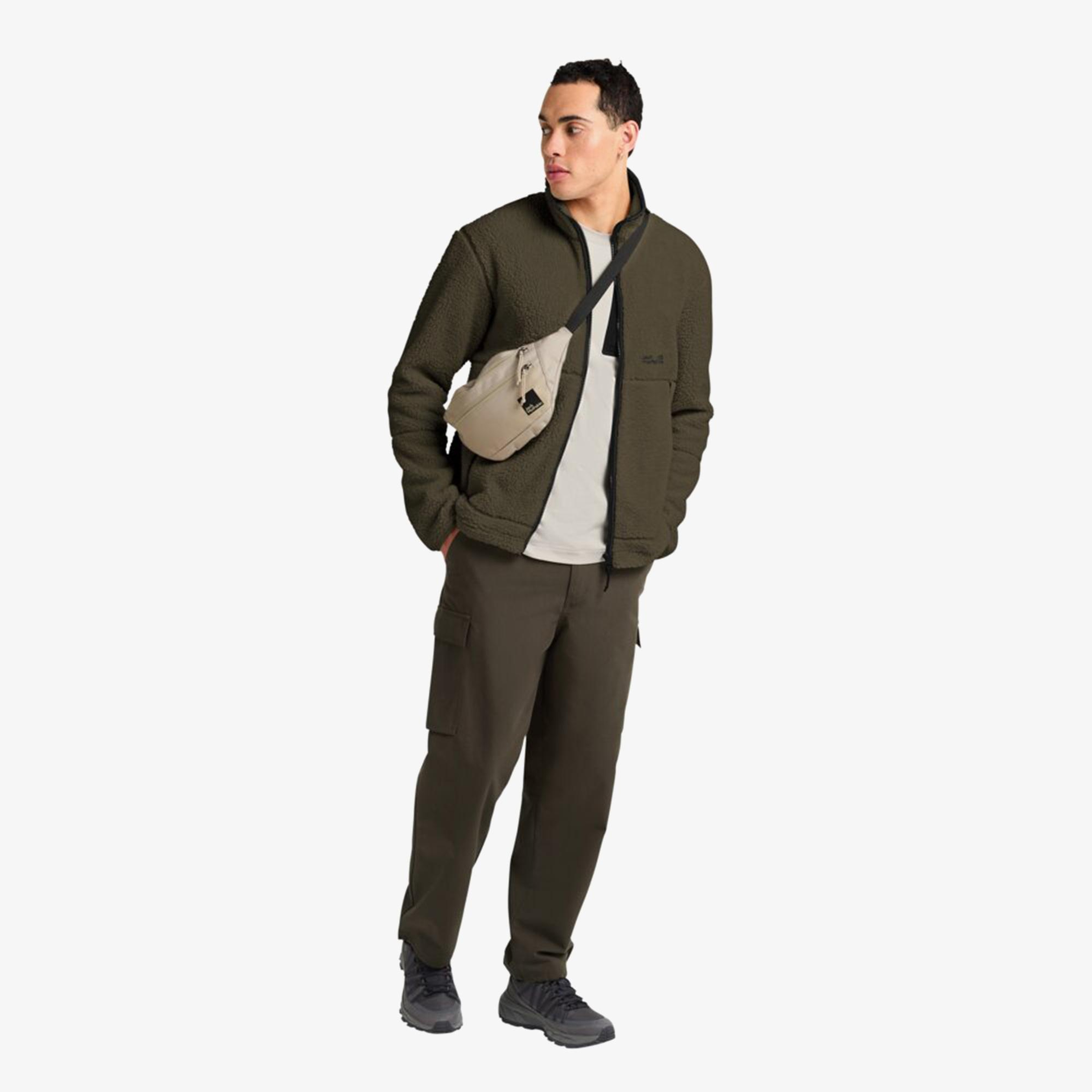 Jack Wolfskin Stone Lite Erkek Kahverengi Ceket
