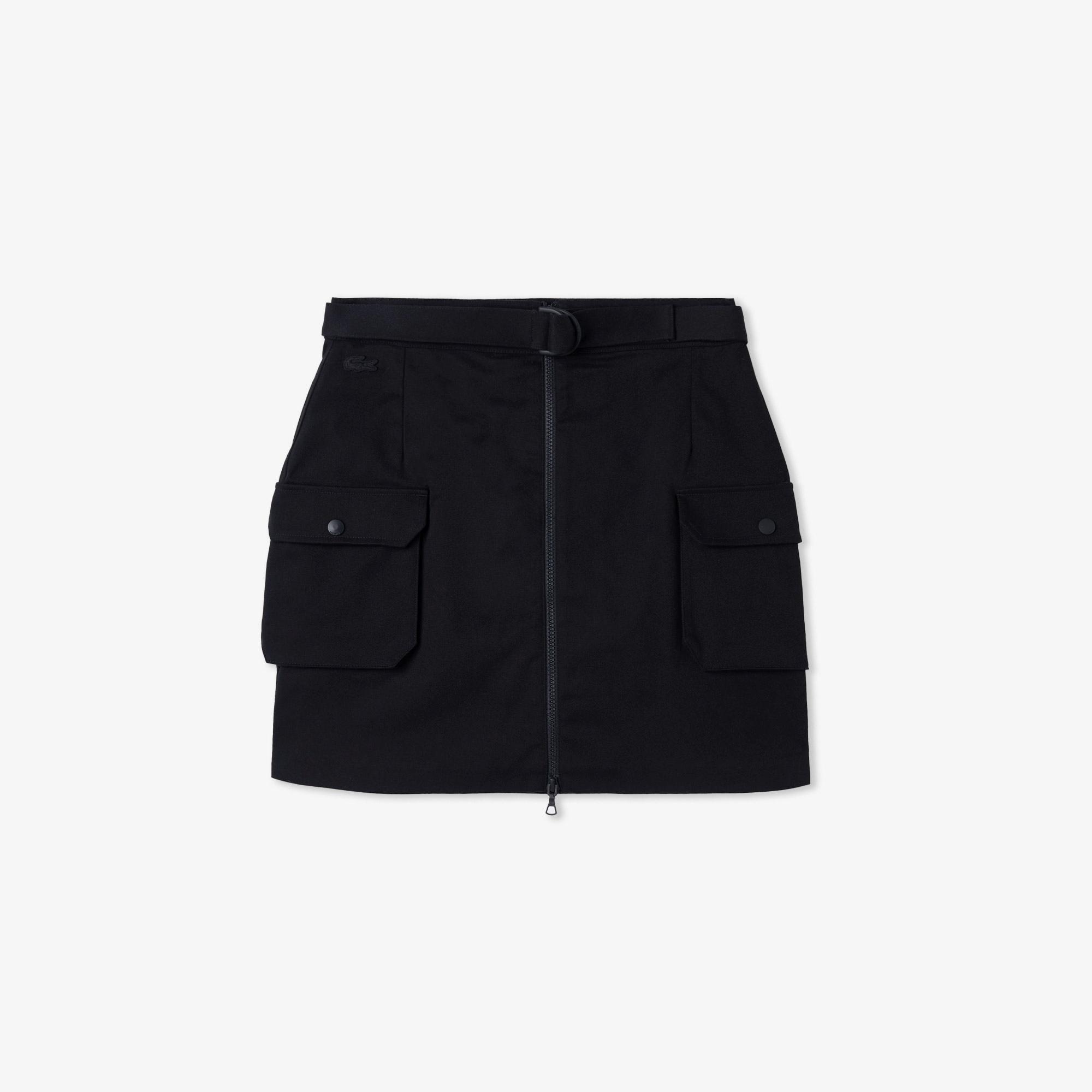 Kadın Relaxed Fit Siyah Etek