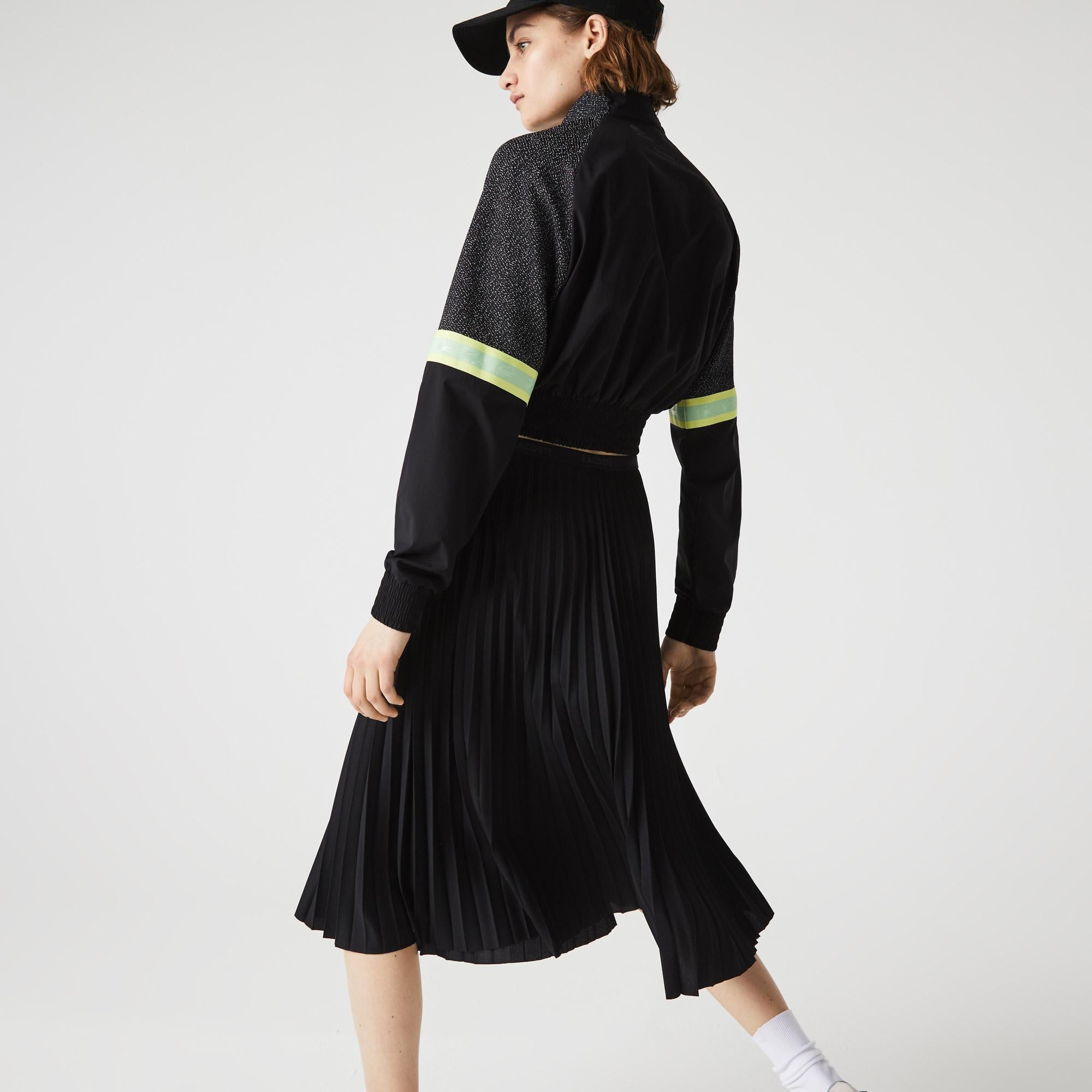 Kadın Flare Fit Siyah Etek