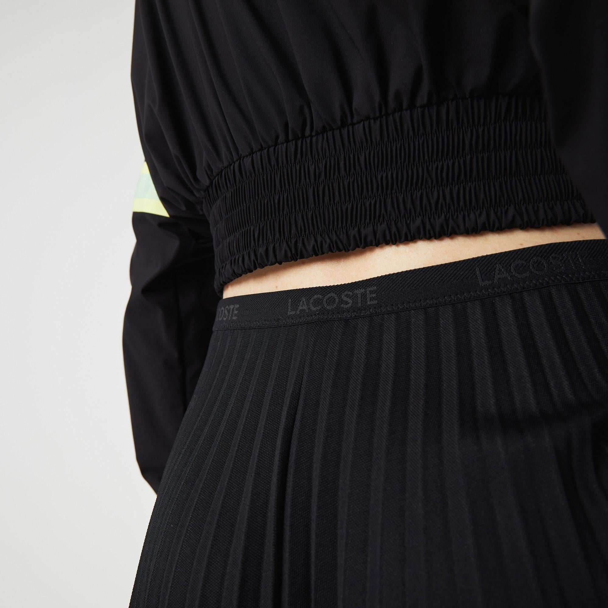 Kadın Flare Fit Siyah Etek