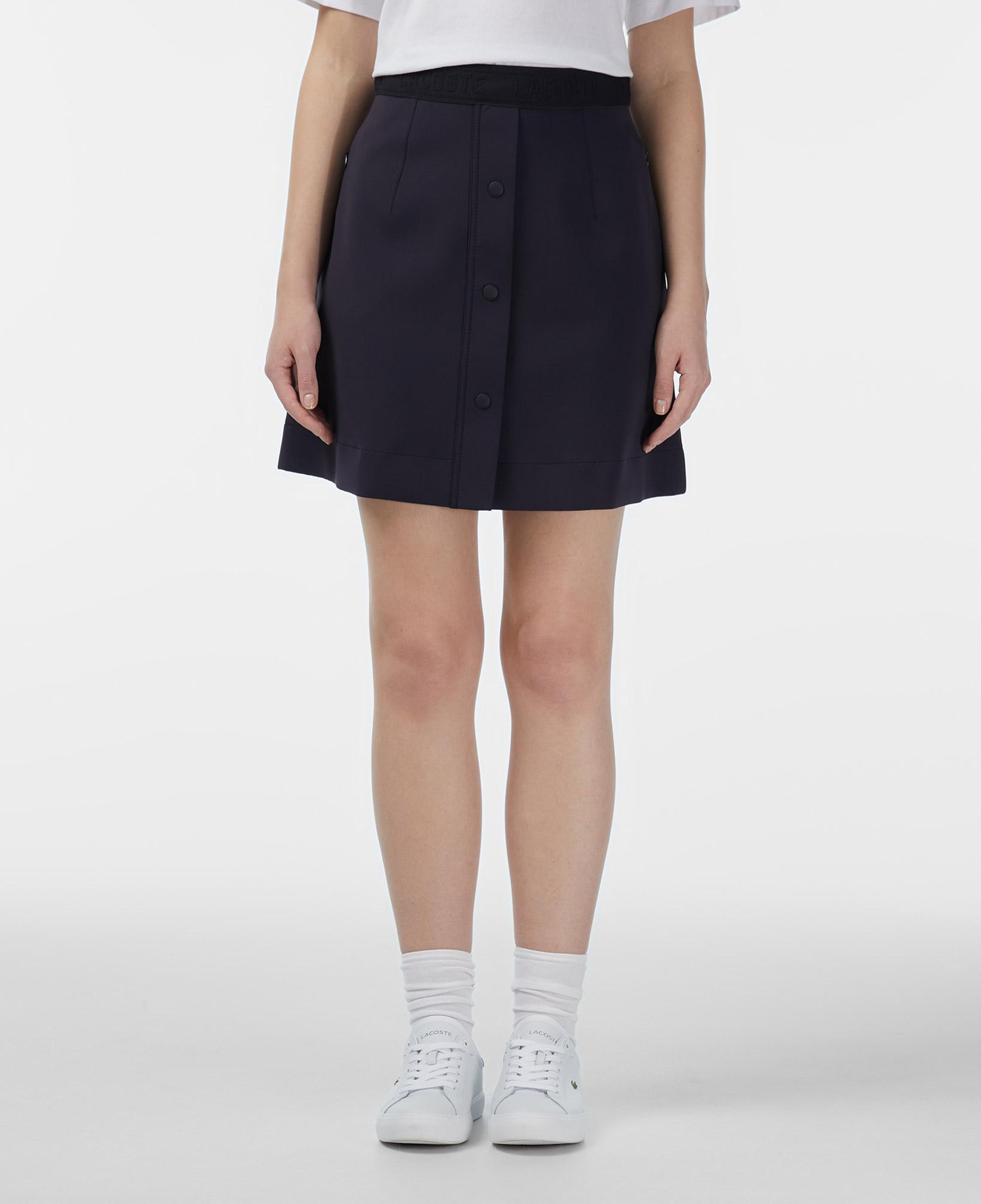 Kadın Classic Fit Lacivert Etek
