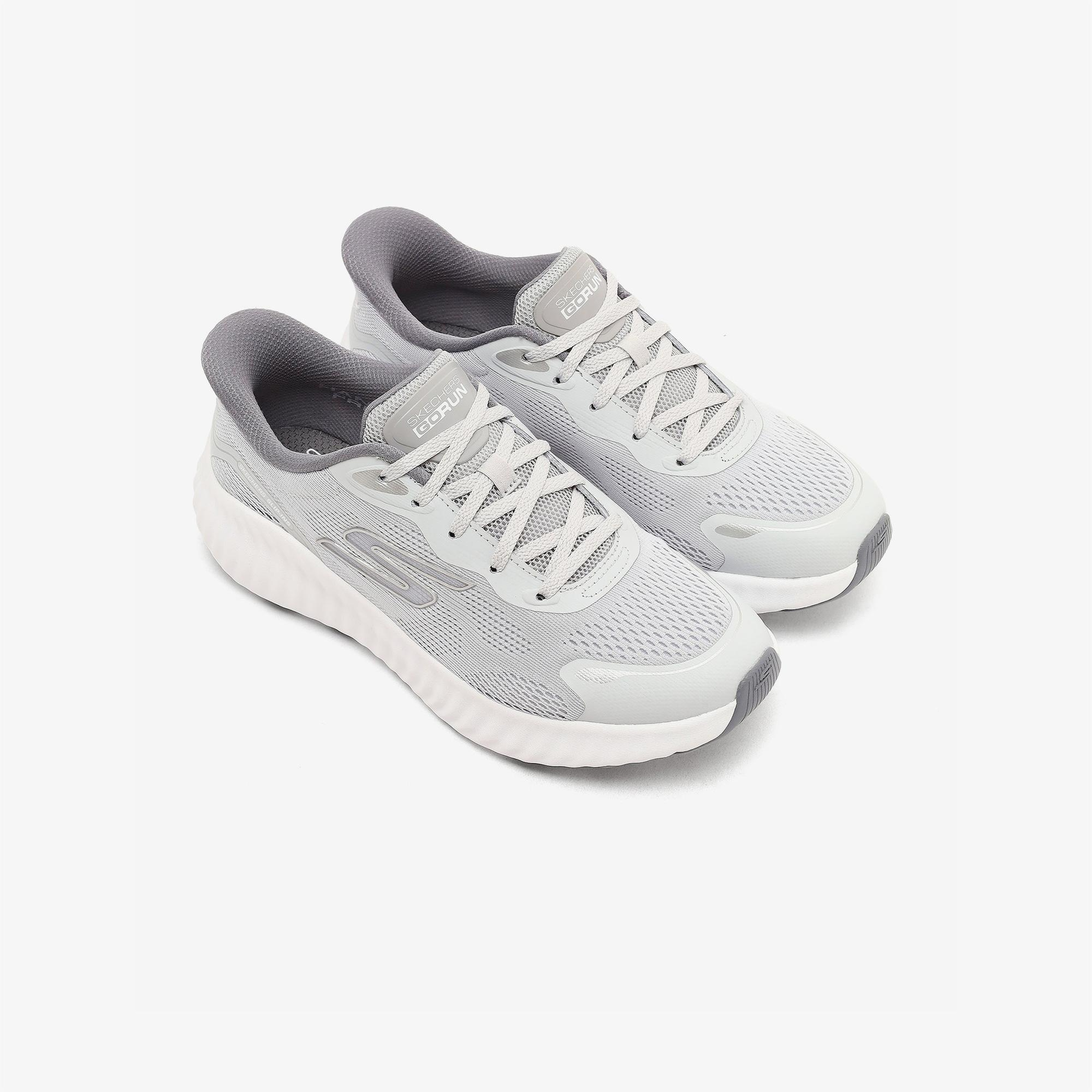 Skechers Go Run Now Regent Kadın Gri Koşu Ayakkabısı