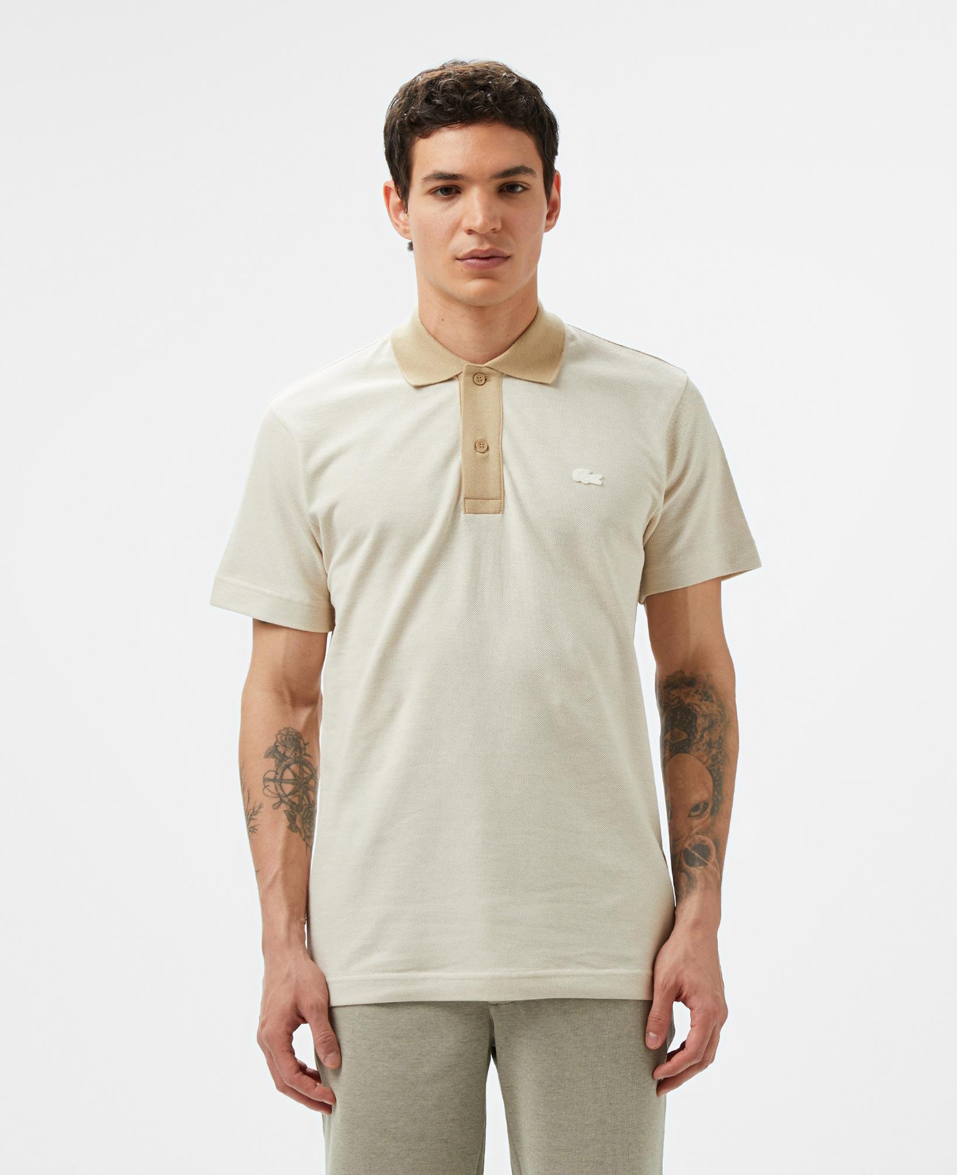 Lacoste Erkek Oversize Fit Beyaz Polo
