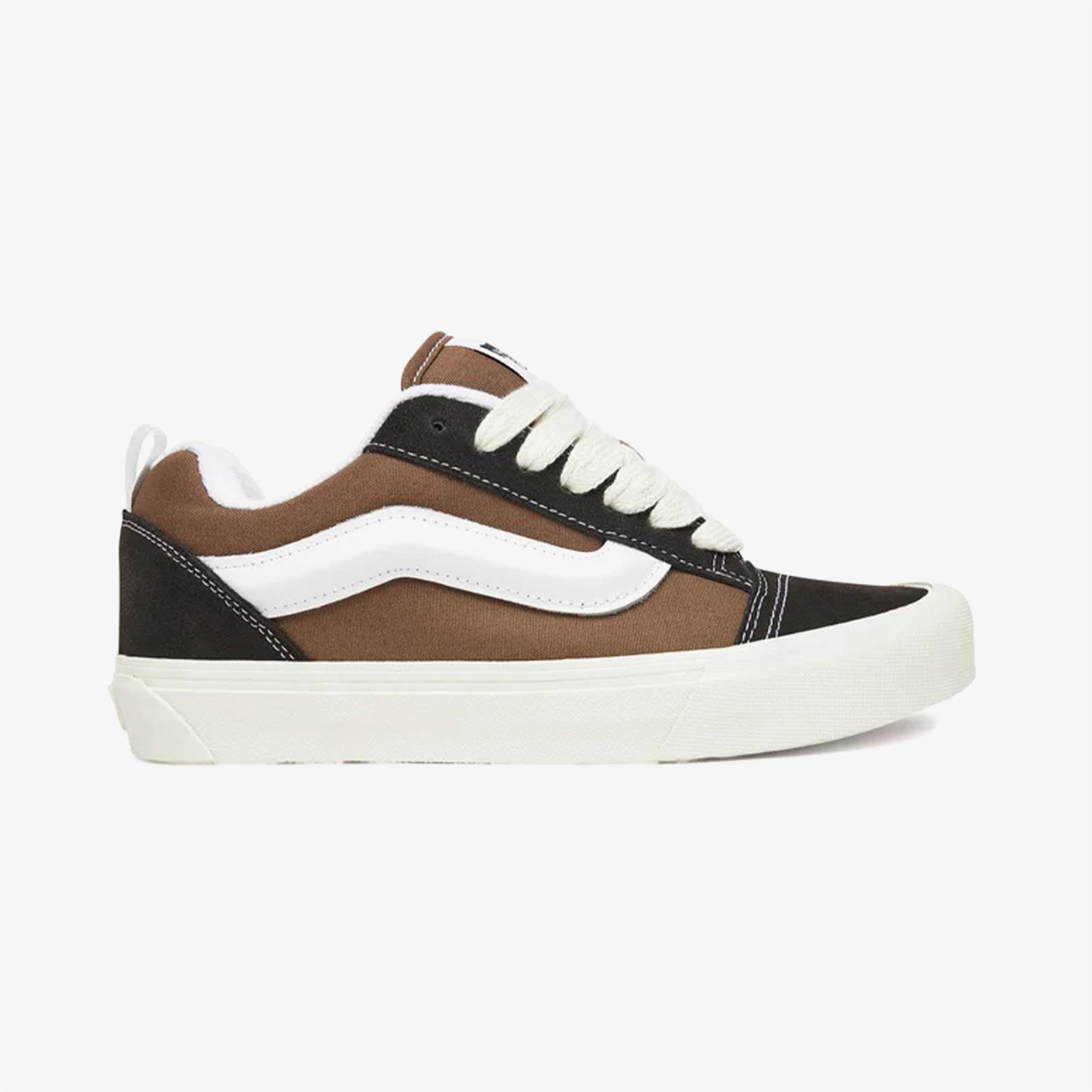 Vans Knu Skool Renk Bloklu Erkek Kahverengi Sneaker