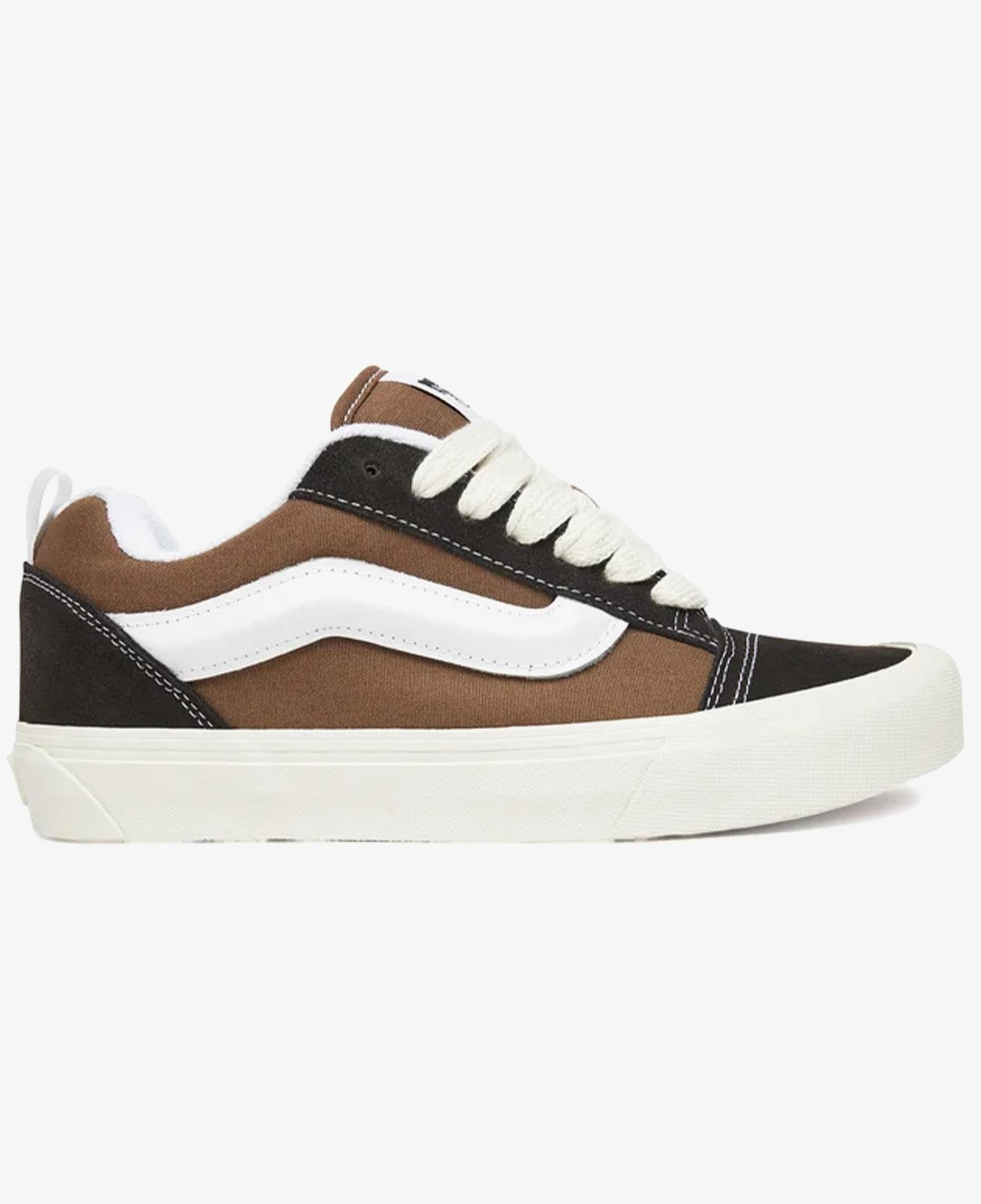 Vans Knu Skool Renk Bloklu Erkek Kahverengi Sneaker