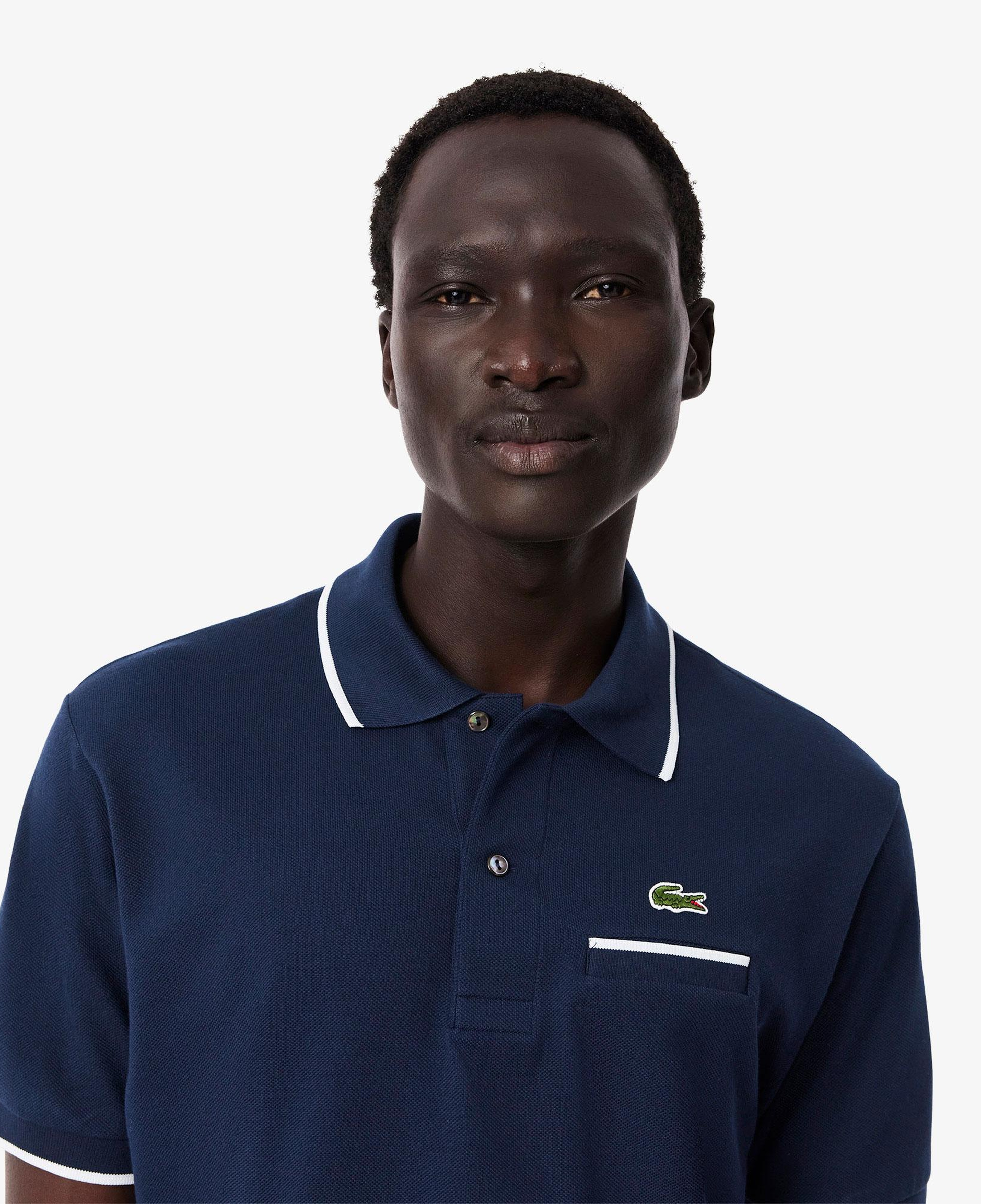 L.12.12 Erkek Classic Fit Lacivert Polo