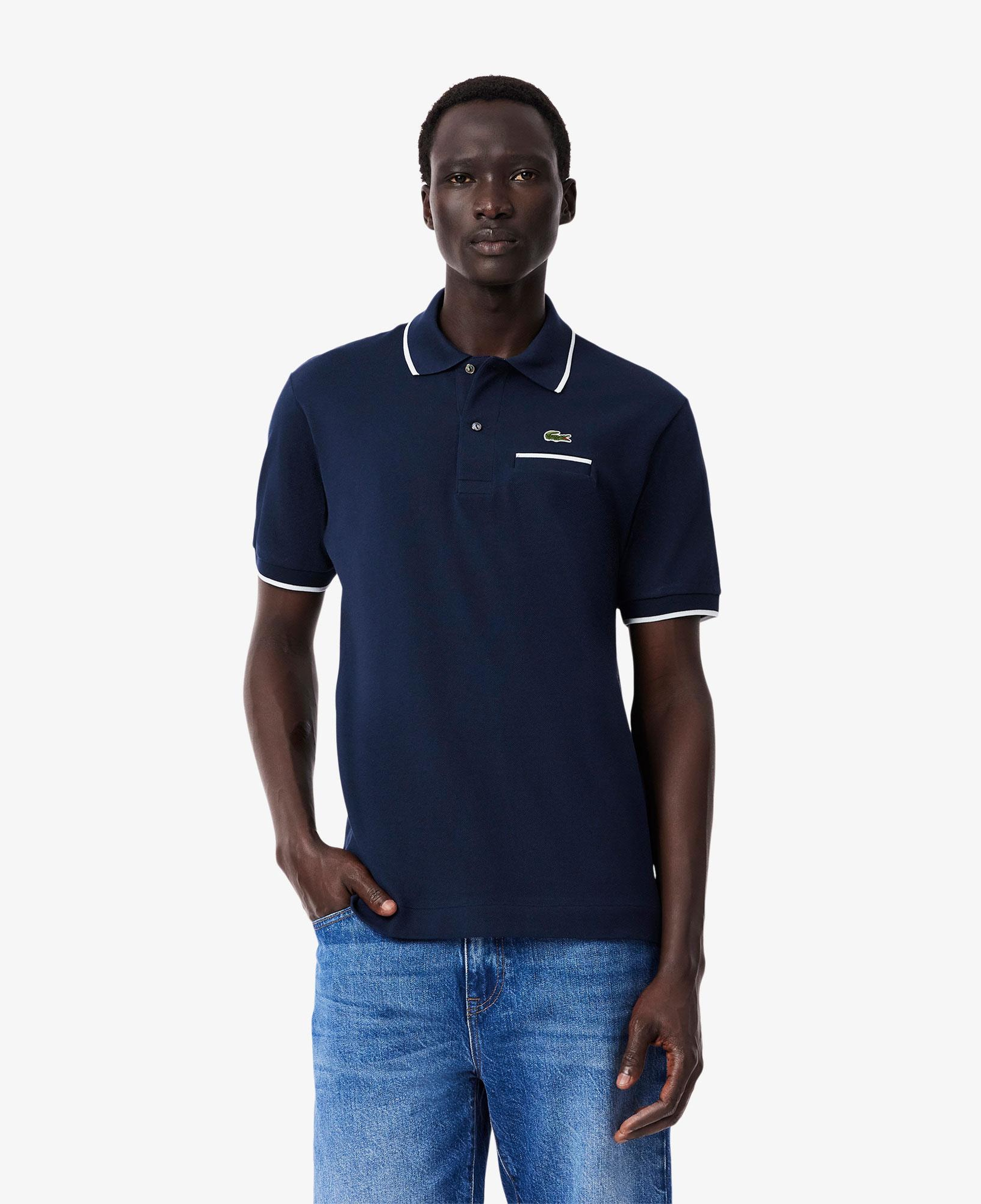 L.12.12 Erkek Classic Fit Lacivert Polo