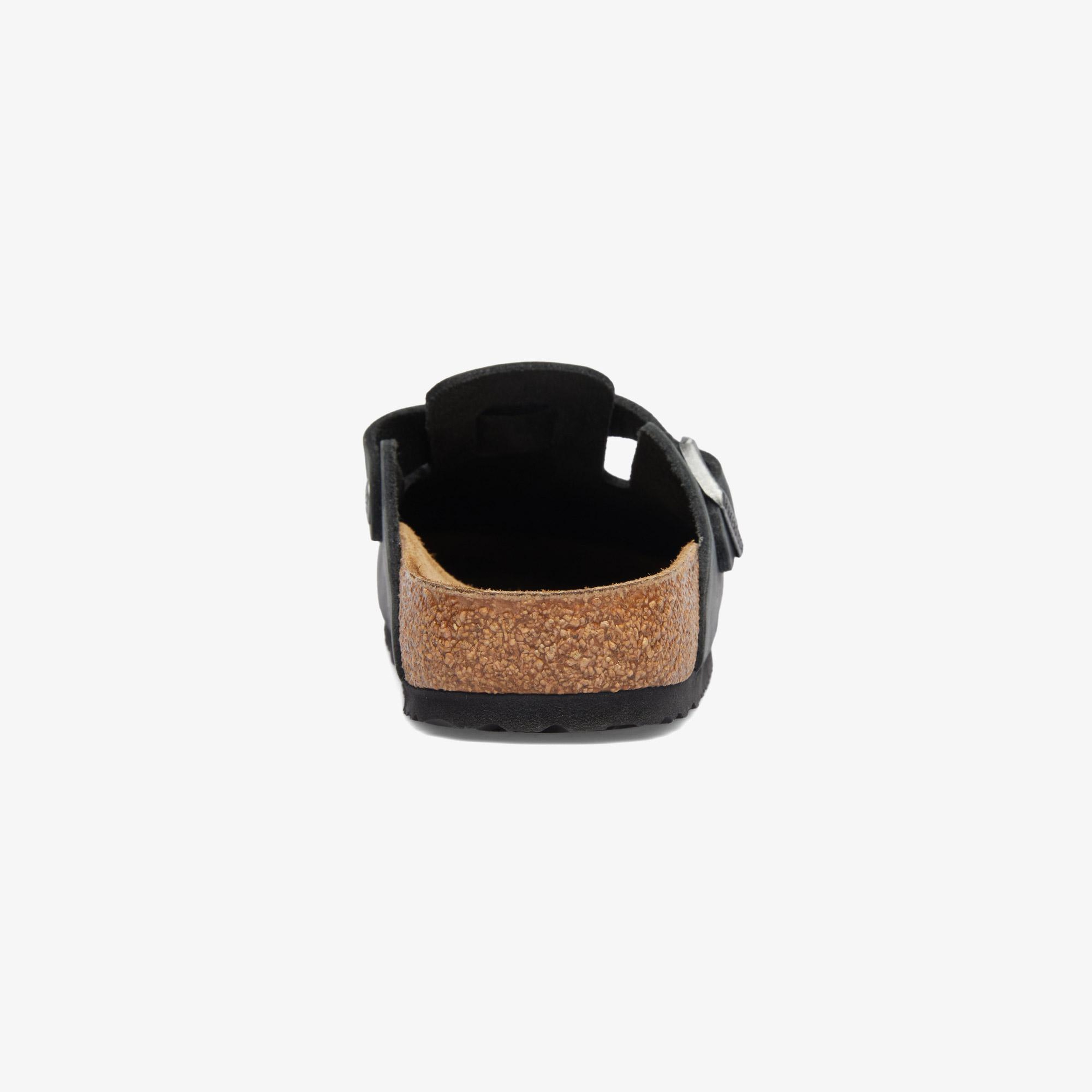 Birkenstock Boston Leoi Unisex Siyah Terlik