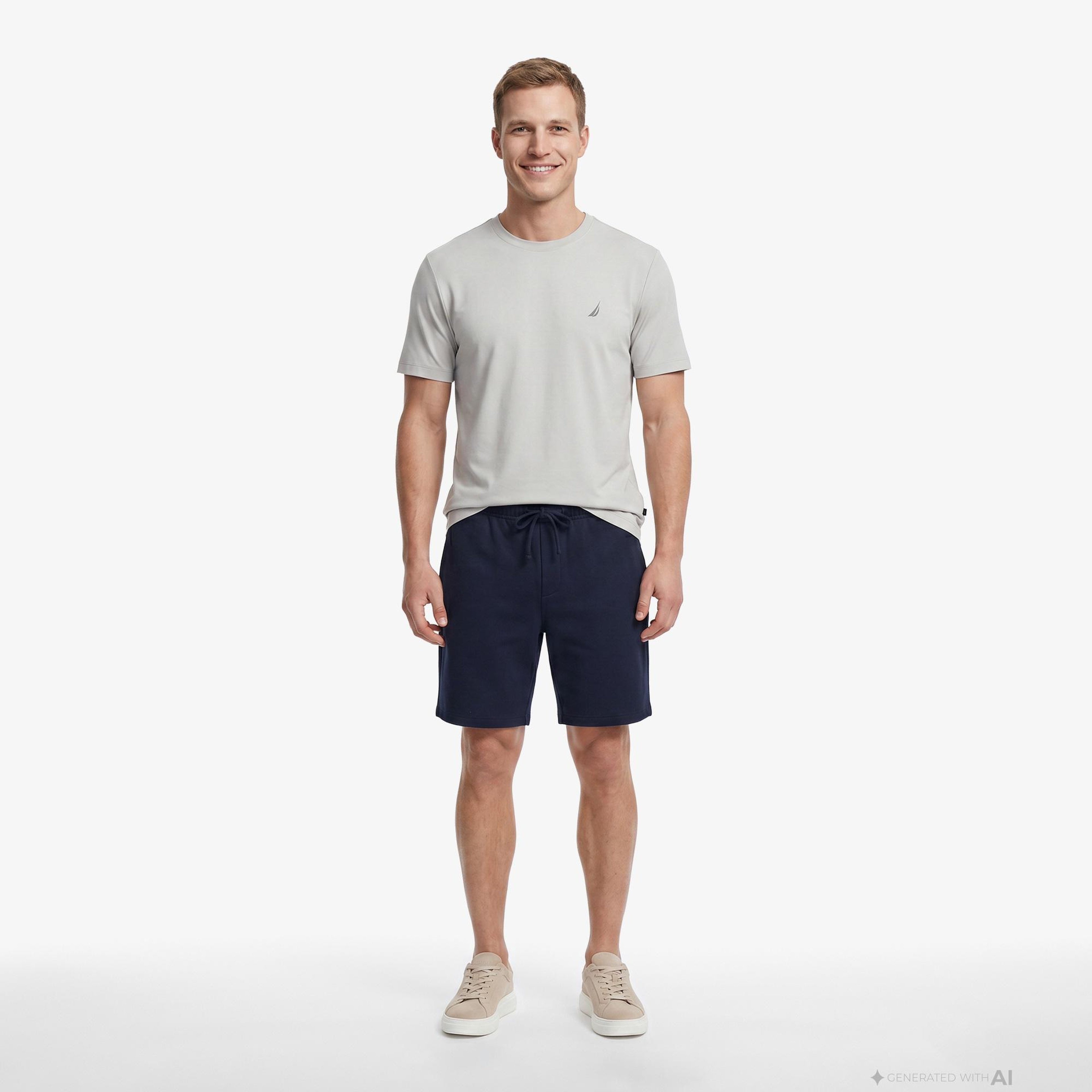 Nautica Erkek Lacivert Regular Fit Şort