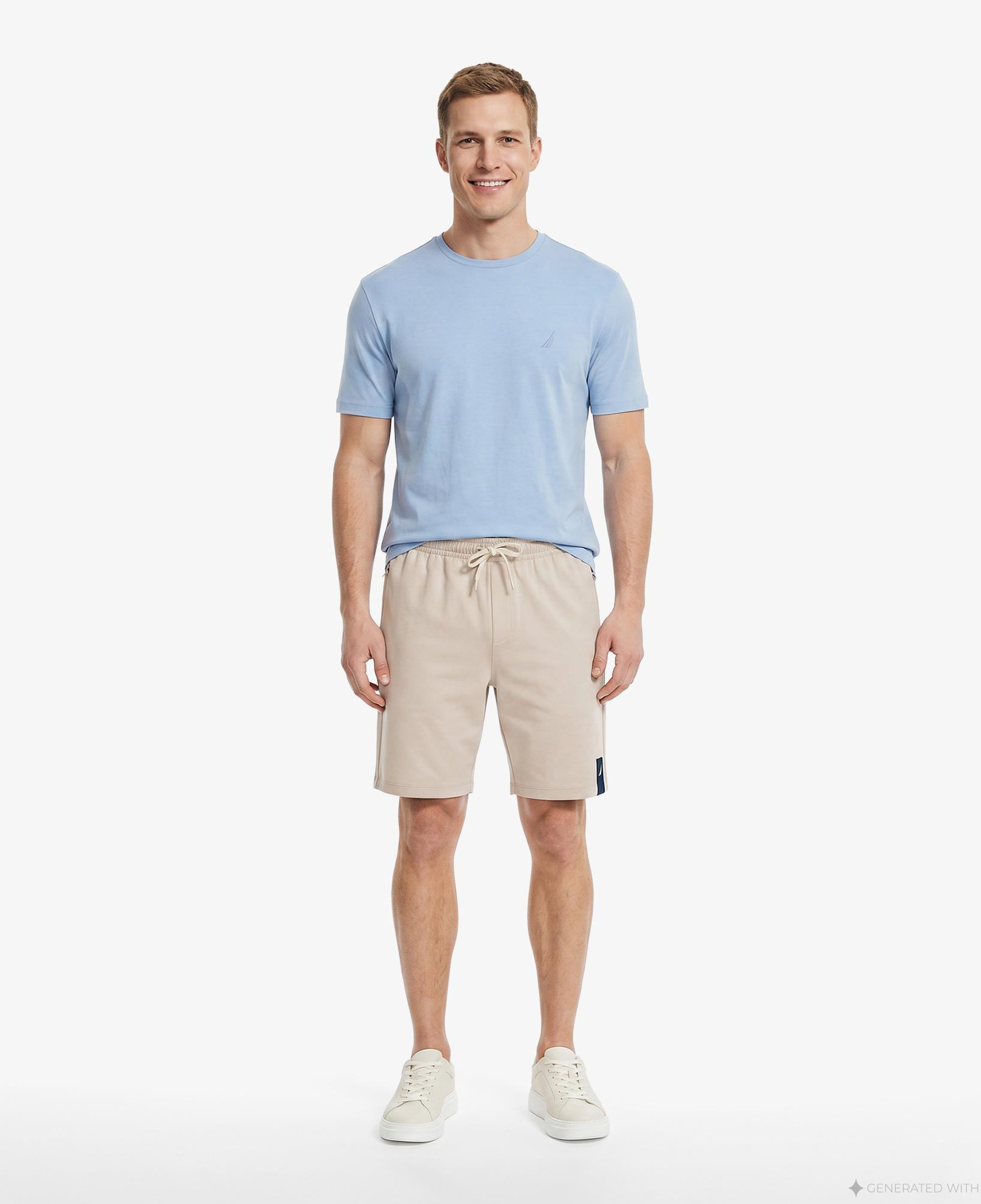 Nautica Erkek Bej Regular Fit Şort