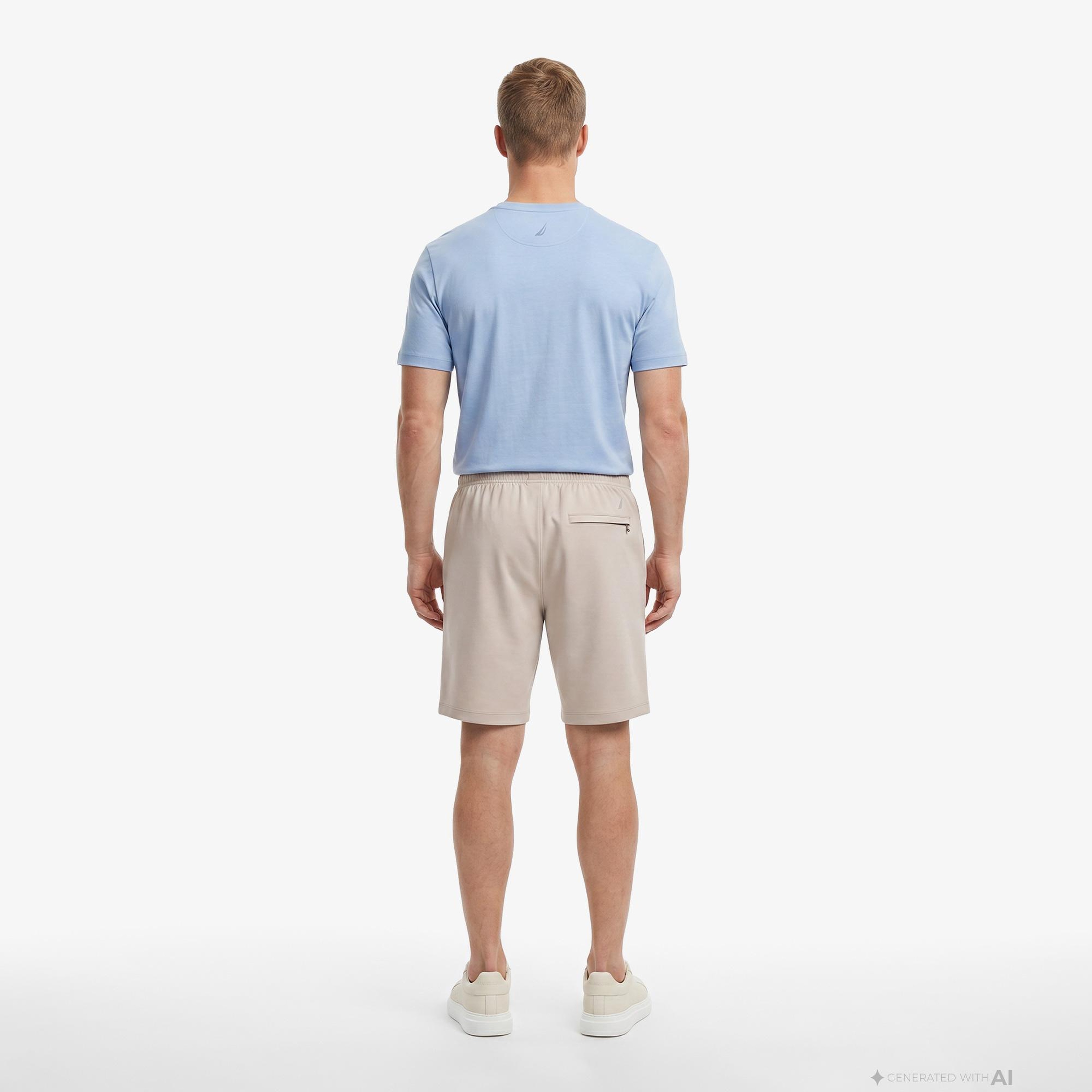 Nautica Erkek Bej Regular Fit Şort