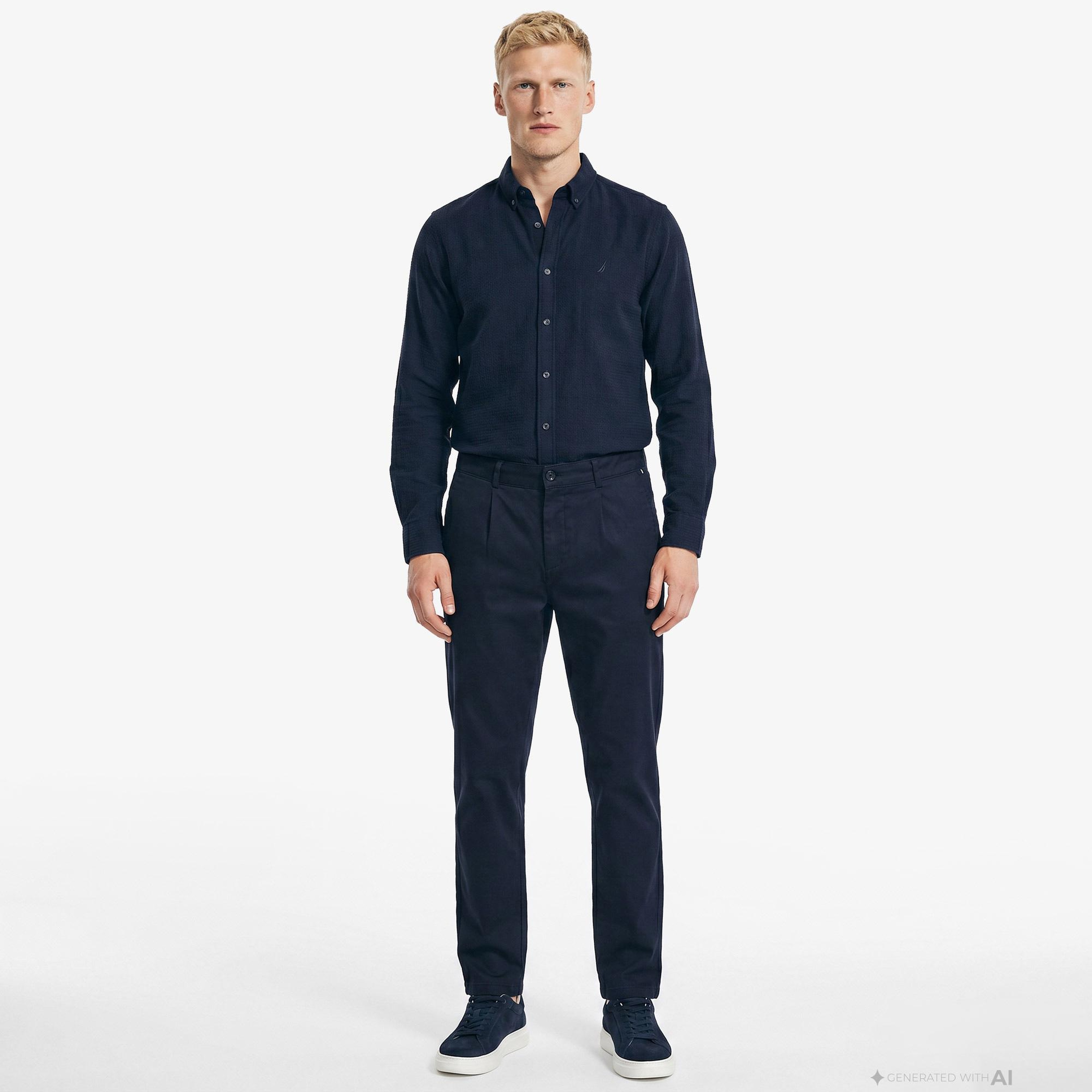 Nautica Erkek Lacivert Regular Fit Pantolon