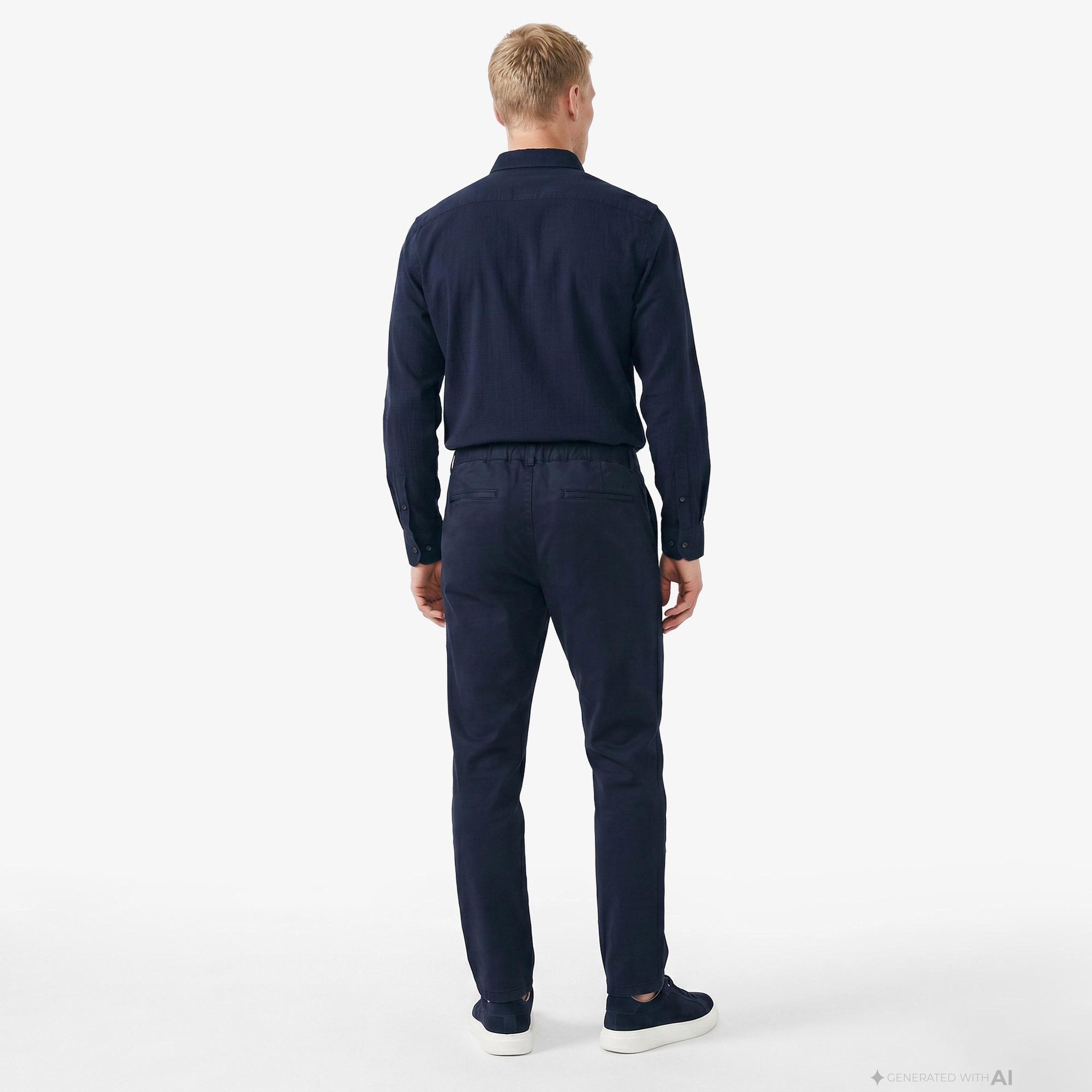 Nautica Erkek Lacivert Regular Fit Pantolon