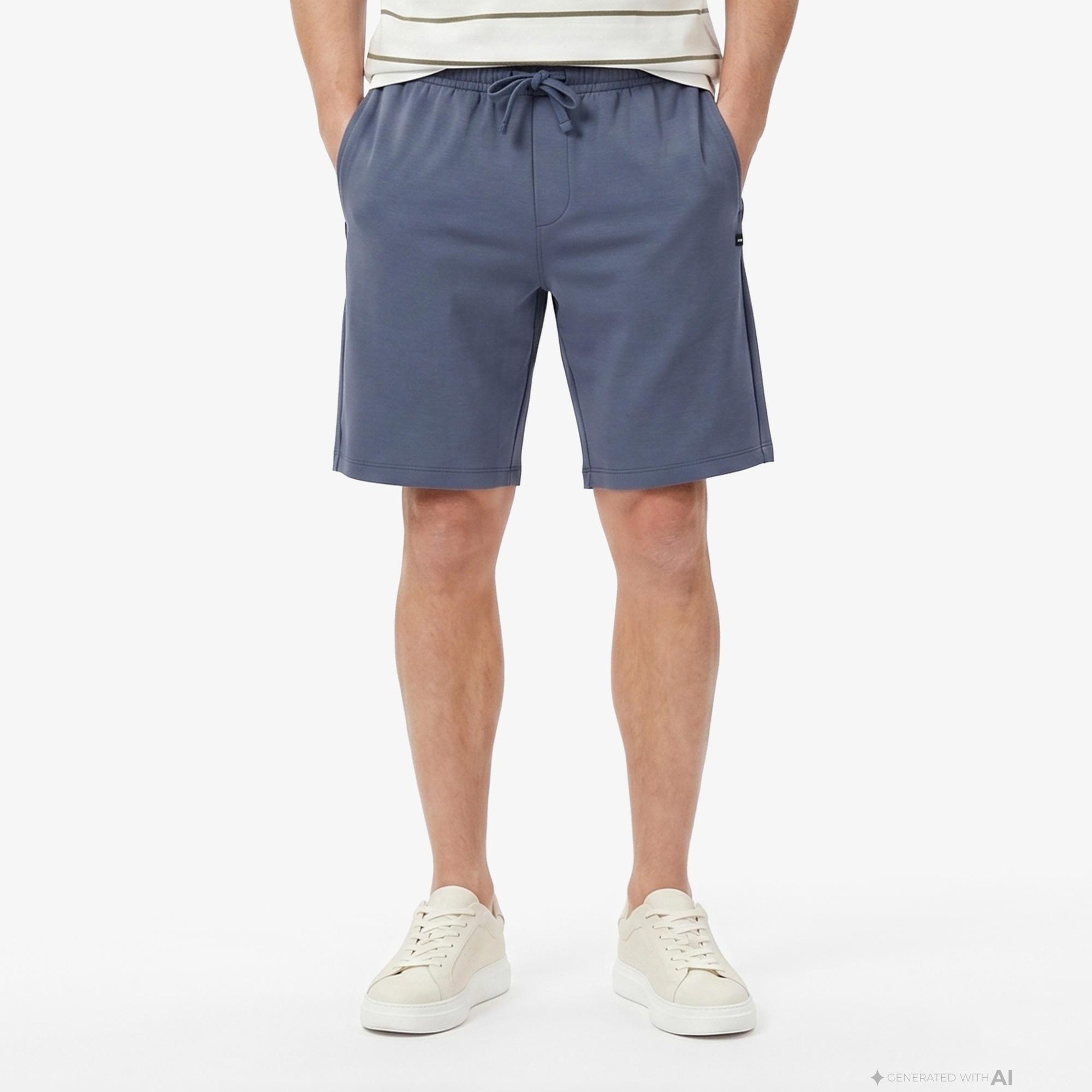 Nautica Erkek Mavi Regular Fit Şort