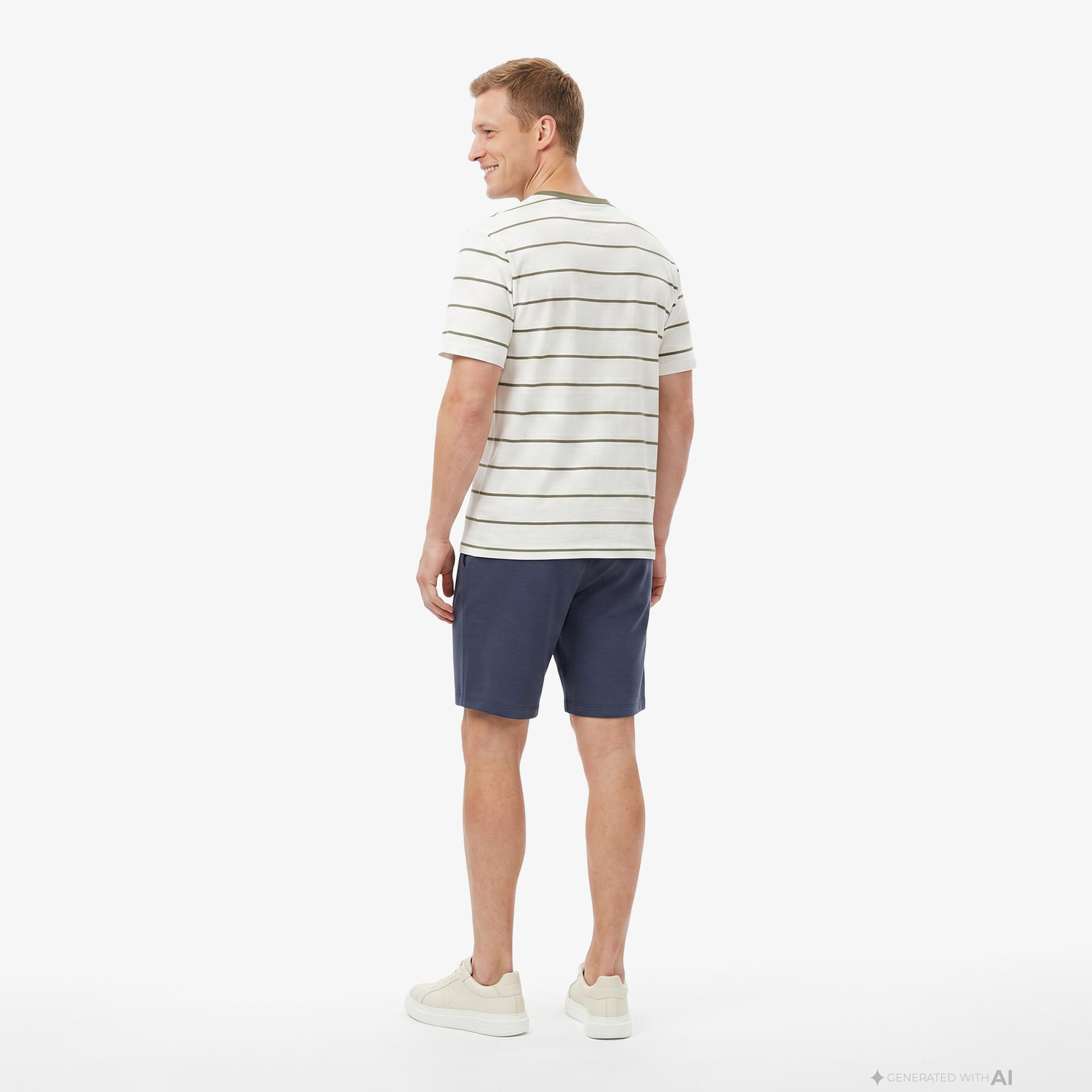 Nautica Erkek Mavi Regular Fit Şort