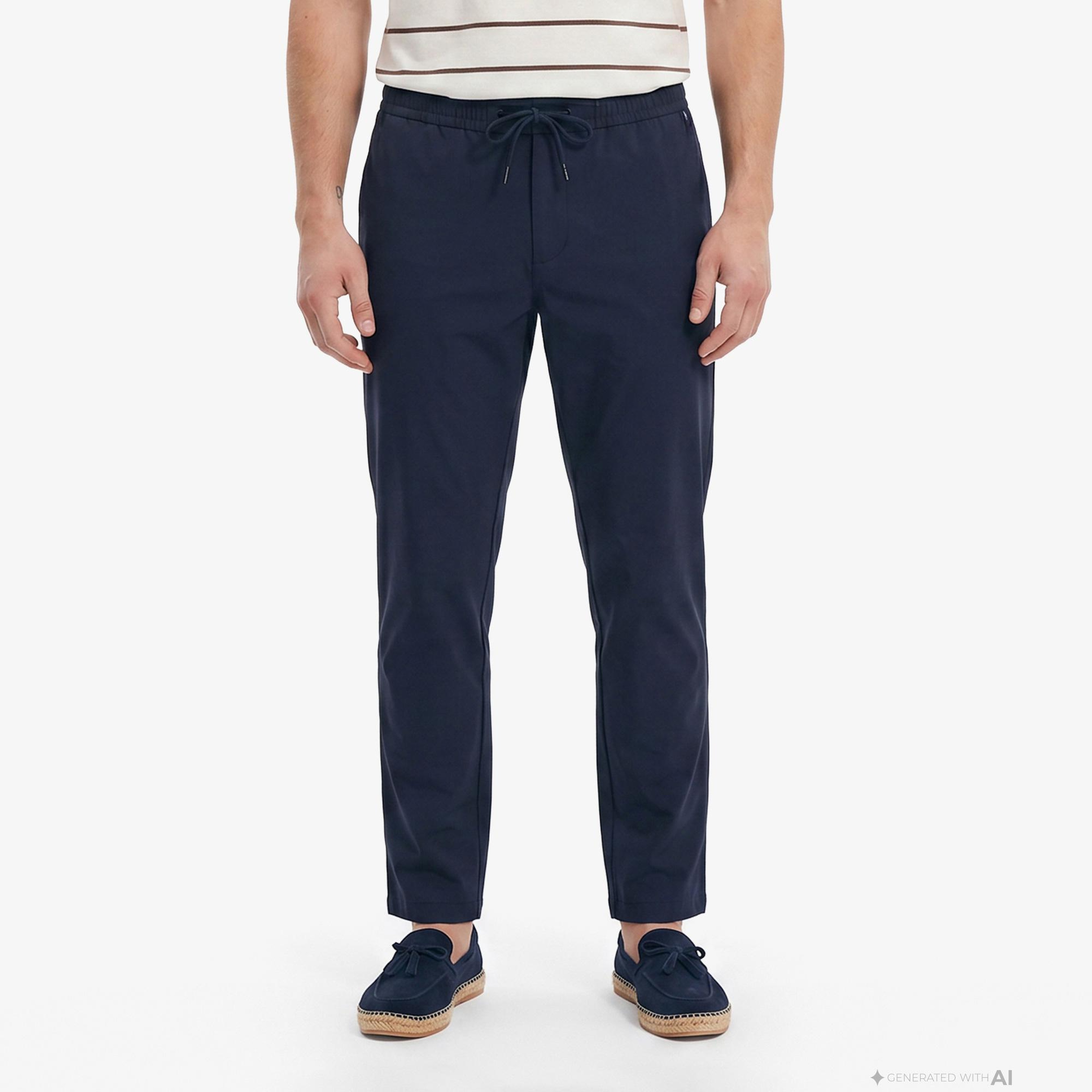 Nautica Erkek Lacivert Slim Fit Pantolon