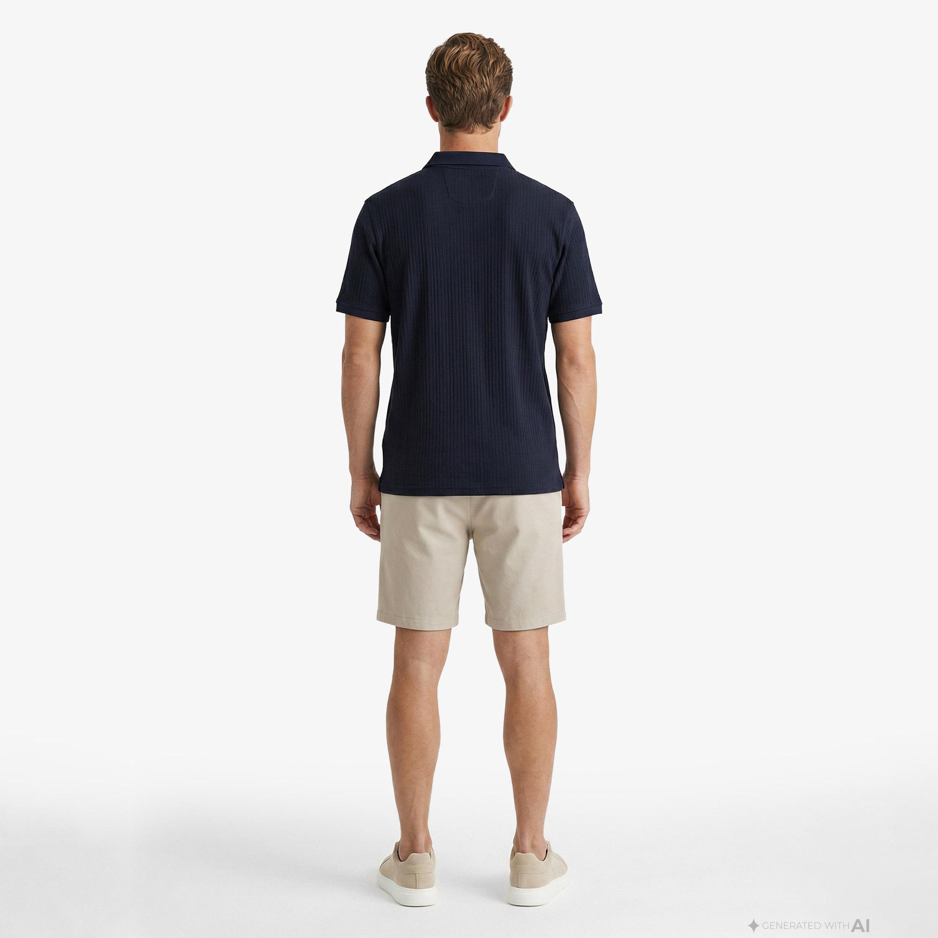 Nautica Erkek Lacivert Regular Fit Polo Yaka T-Shirt