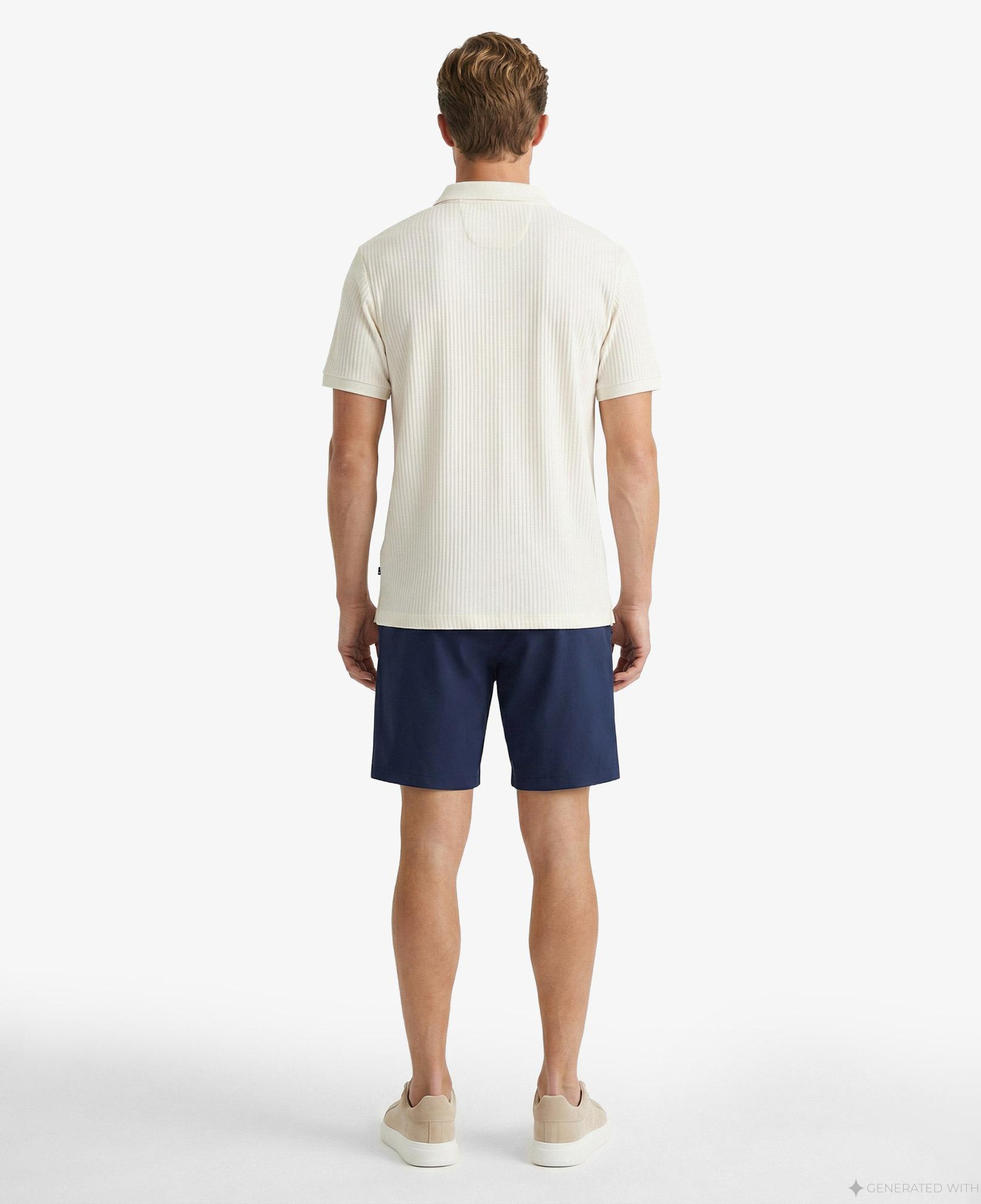 Nautica Erkek Krem Regular Fit Polo Yaka T-Shirt