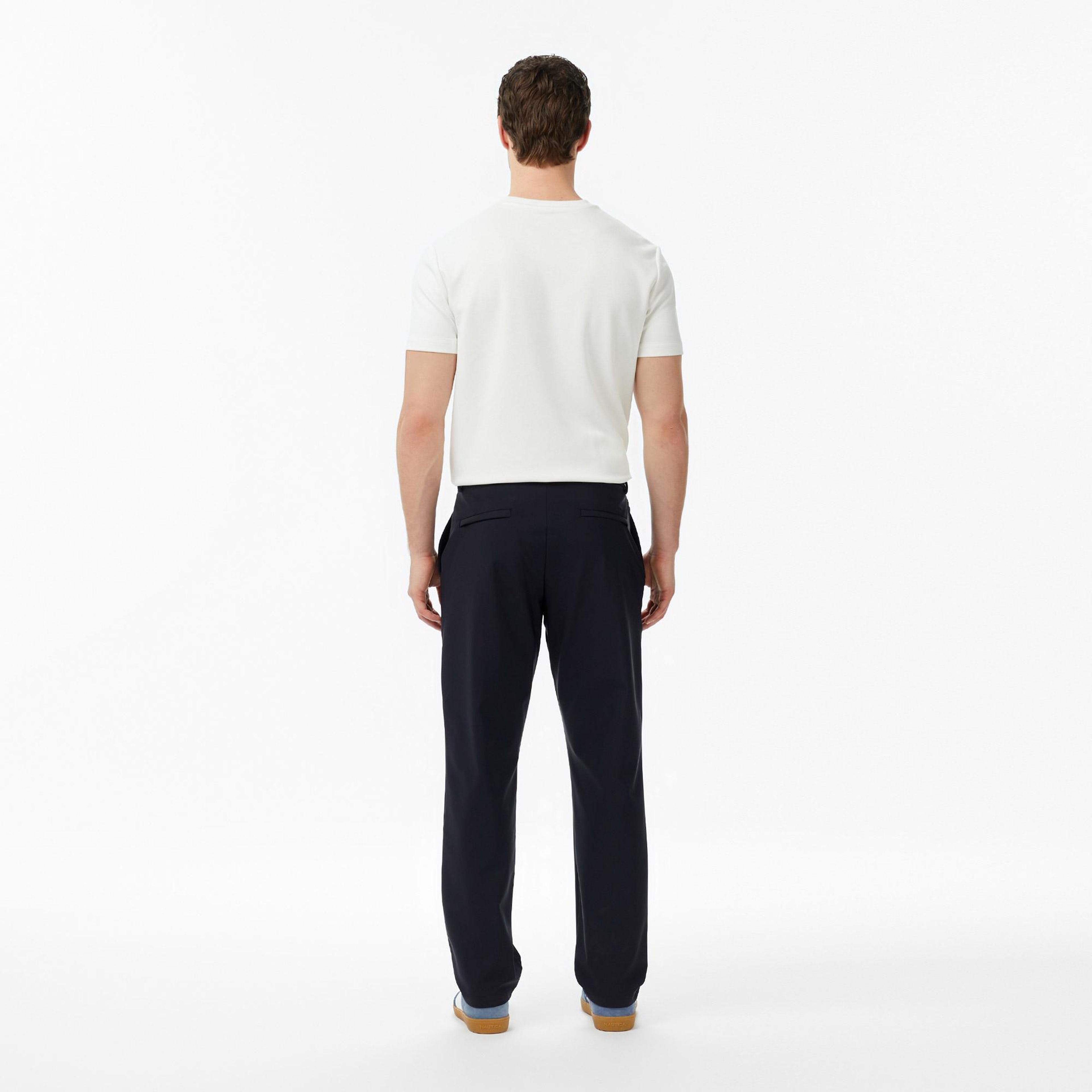 Nautica Erkek Lacivert Regular Fit Su İtici Pantolon