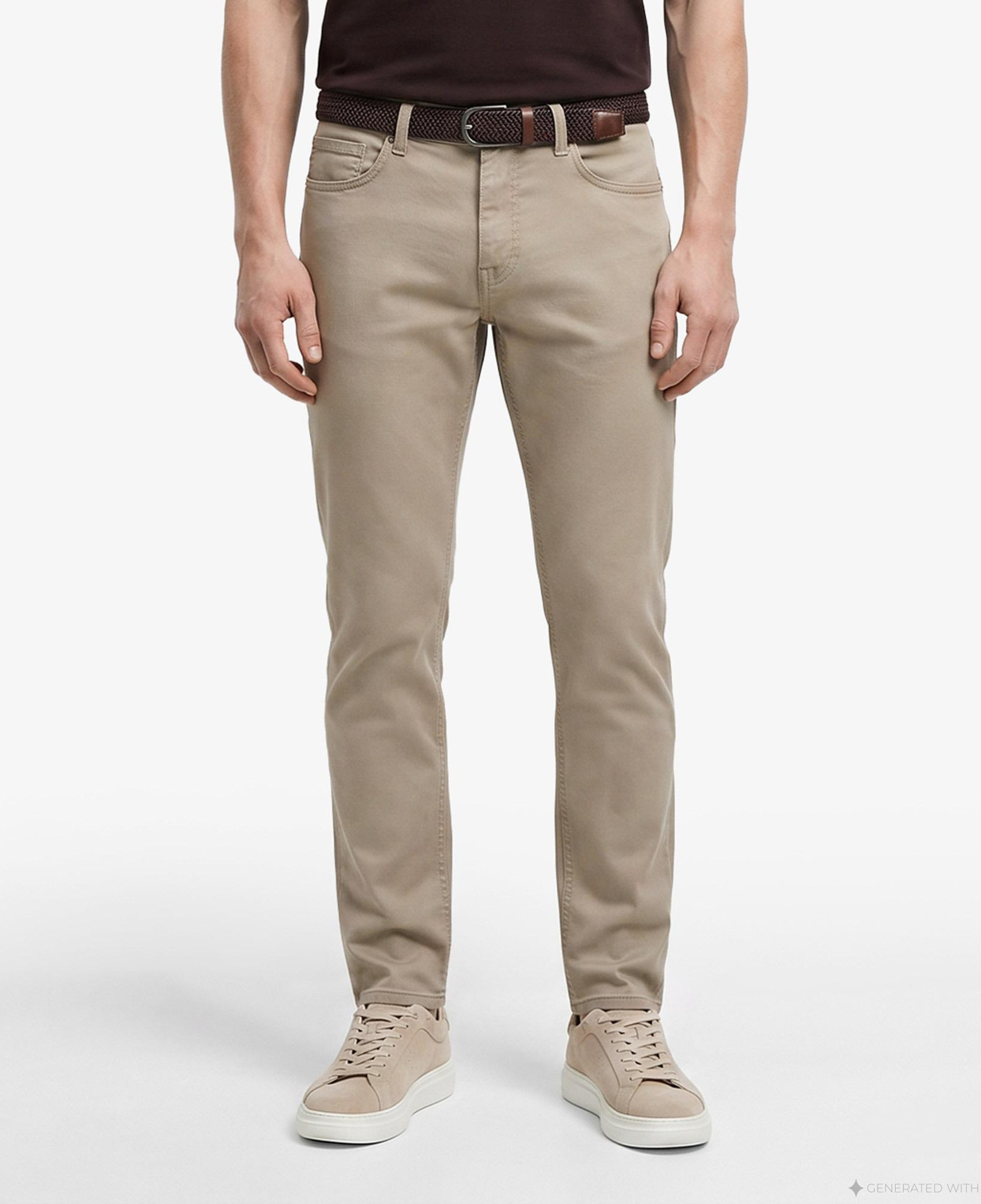 Nautica Erkek Kahverengi Slim Fit Pantolon