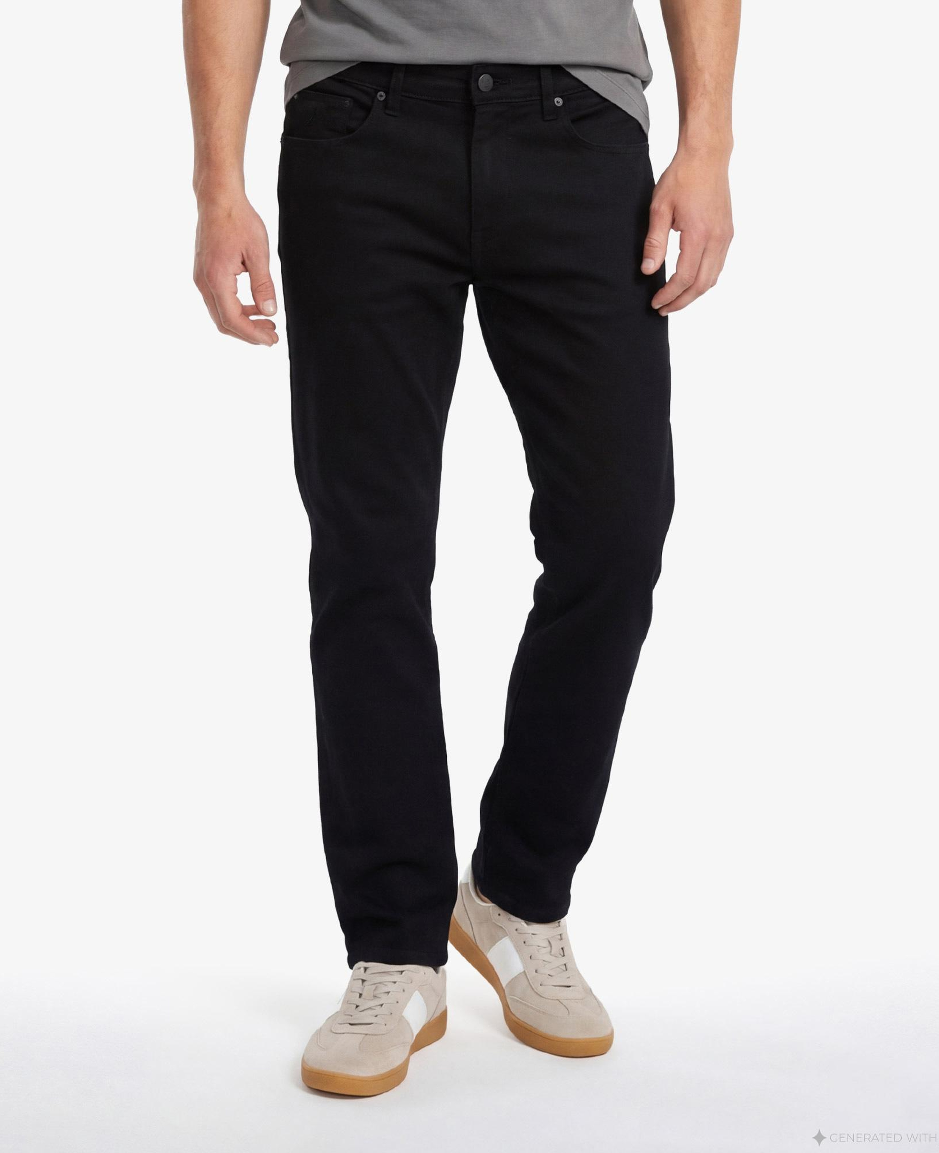 Nautica Erkek Siyah Tapered Denim Pantolon
