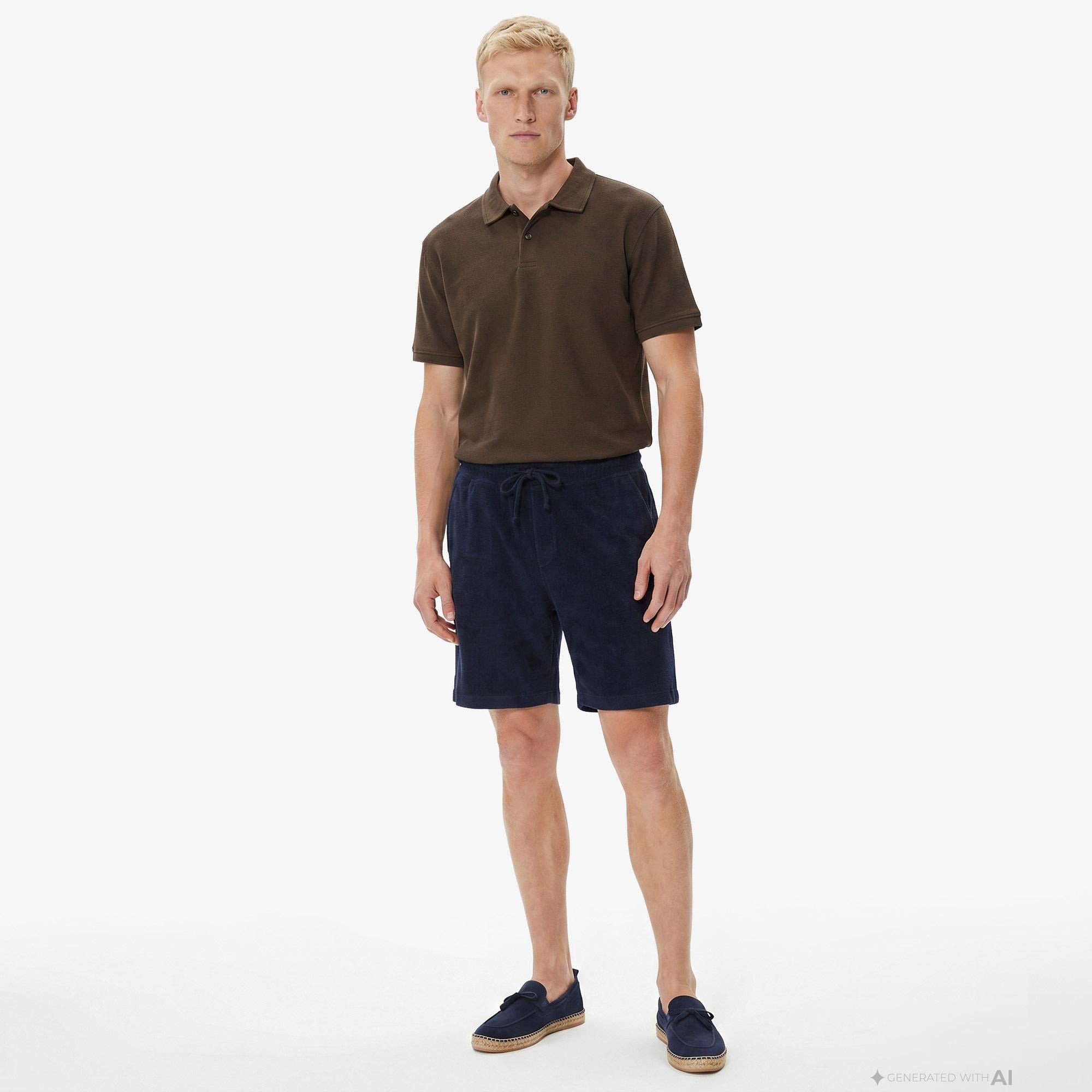 Nautica Erkek Lacivert Regular Fit Şort