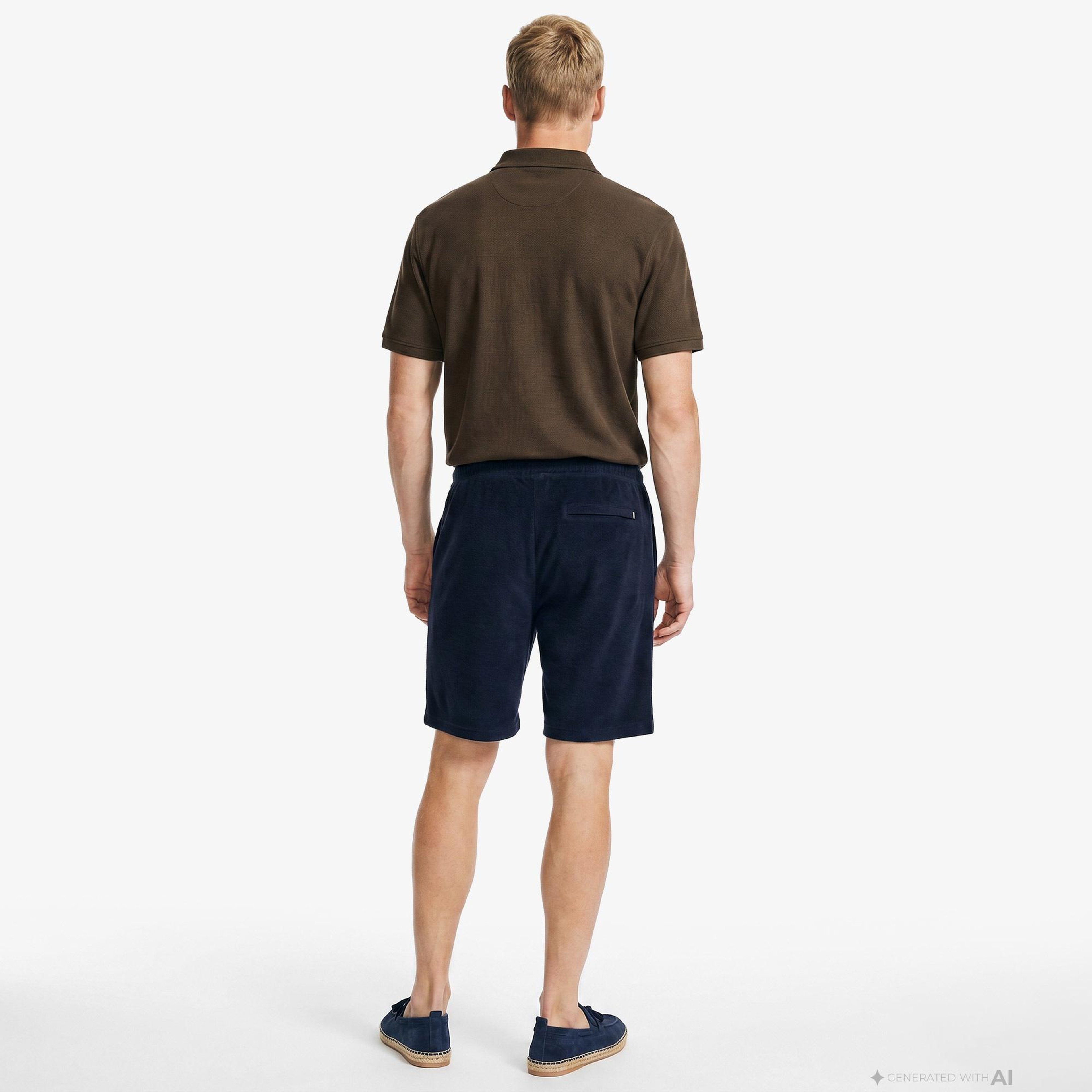 Nautica Erkek Lacivert Regular Fit Şort