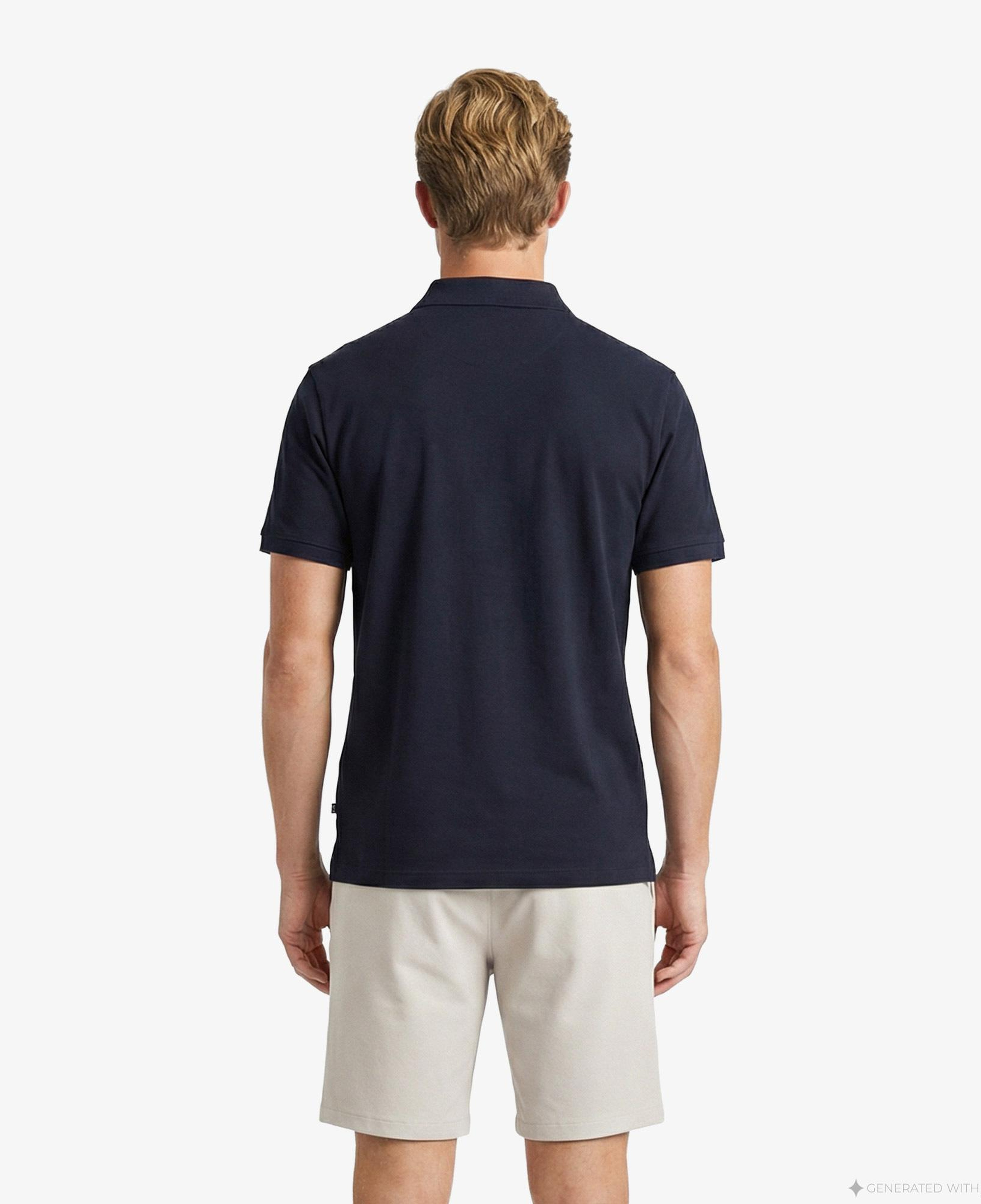 Nautica Erkek Lacivert Regular Fit Polo Yaka T-Shirt
