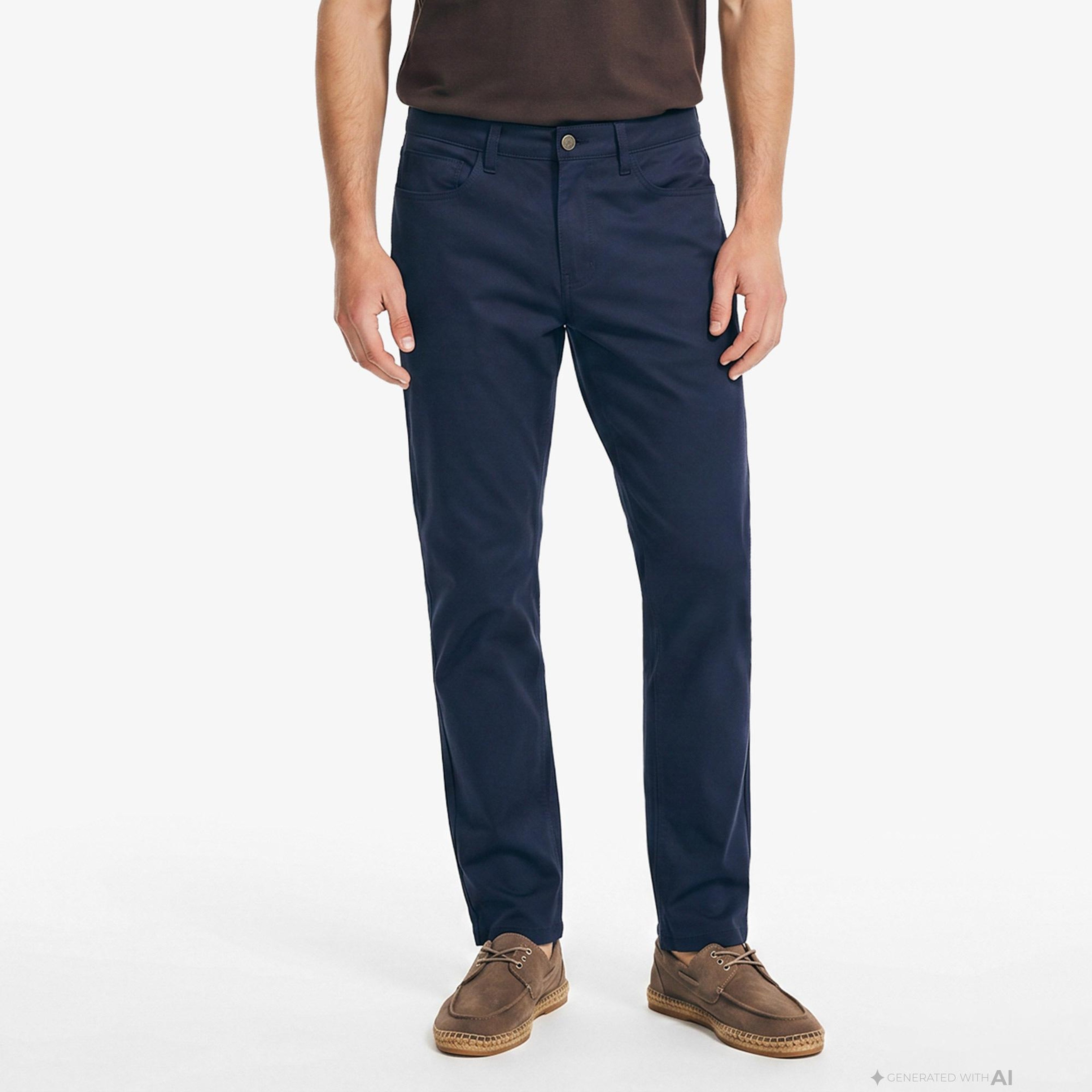 Nautica Erkek Lacivert Slim Fit Pantolon
