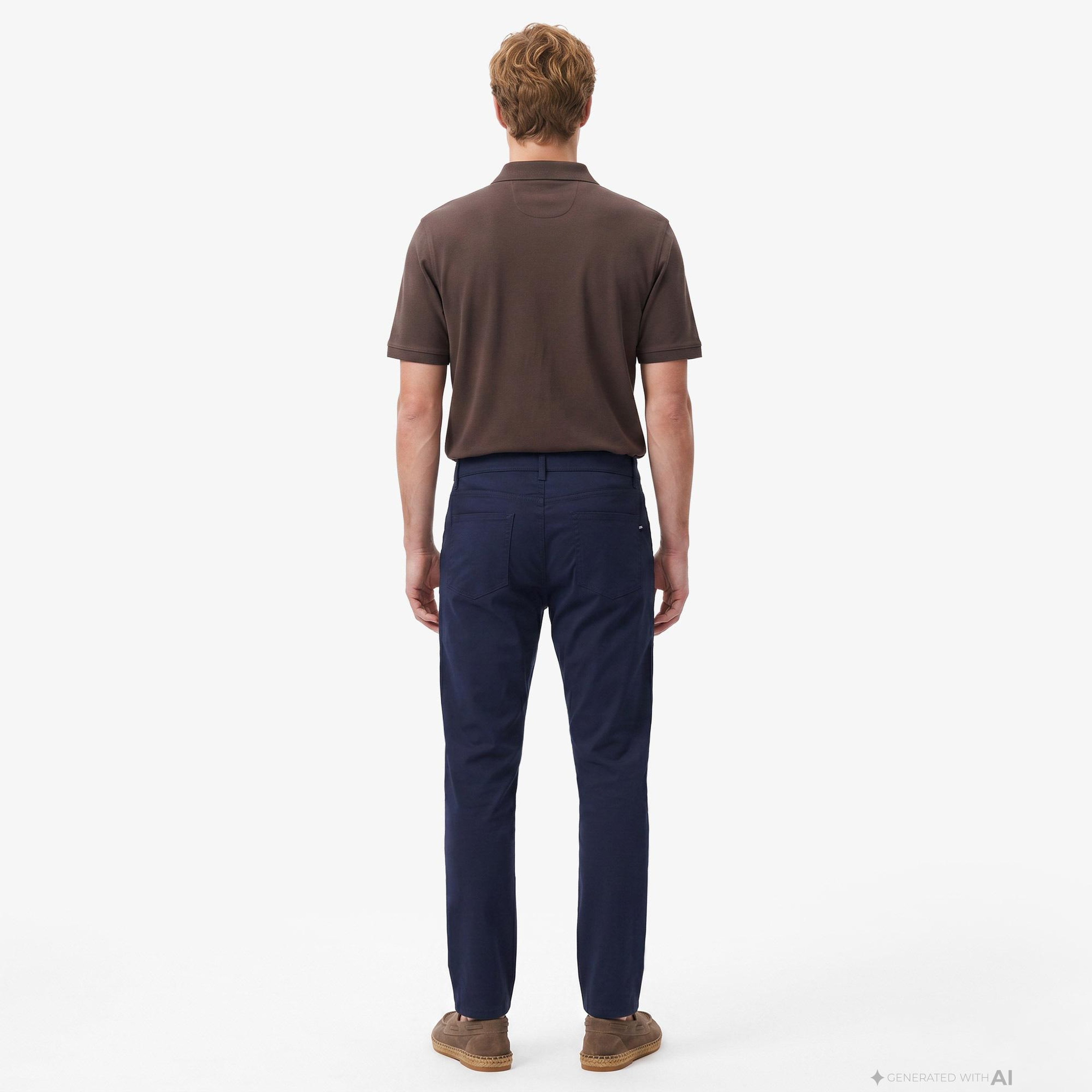 Nautica Erkek Lacivert Slim Fit Pantolon