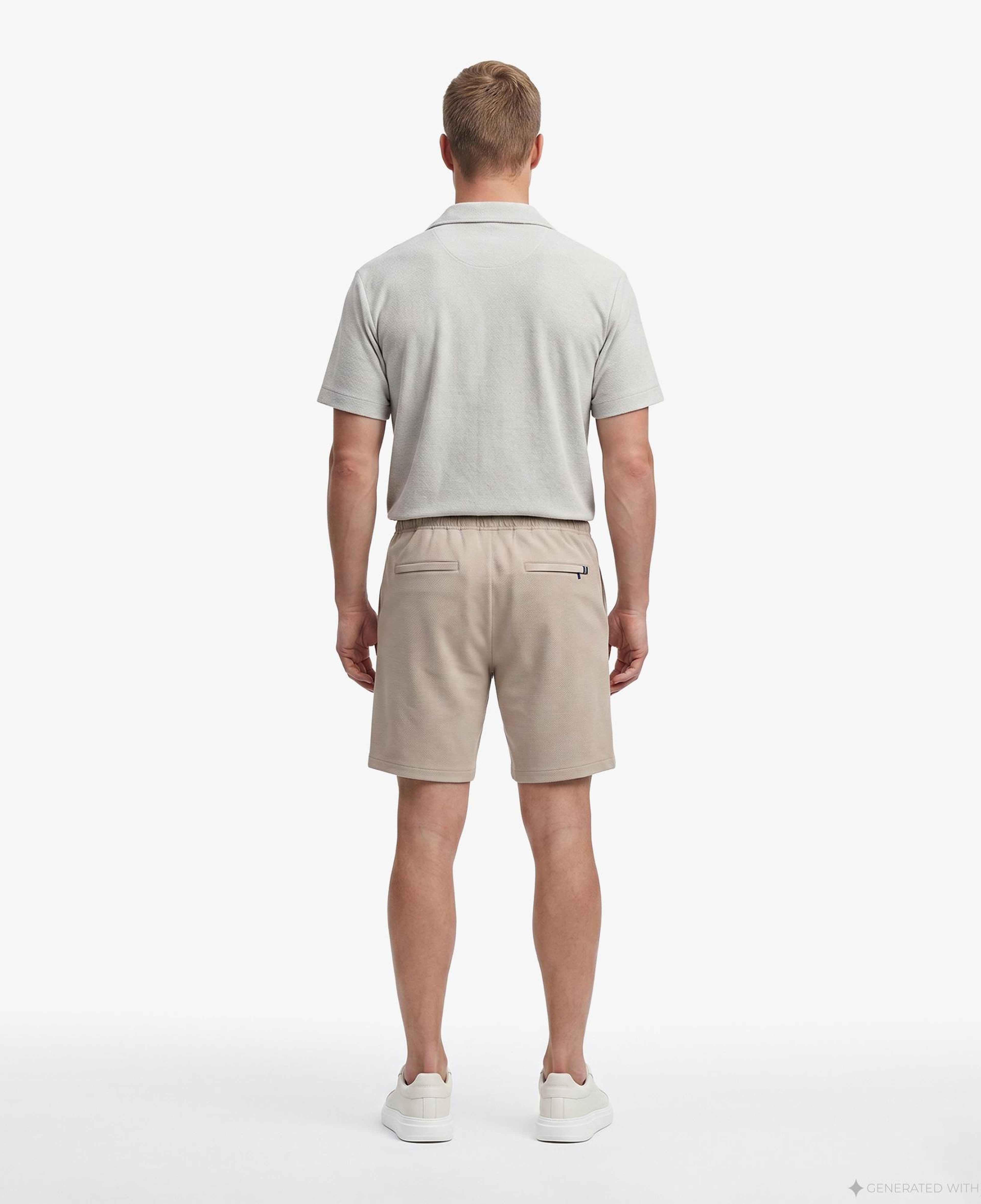 Nautica Erkek Bej Regular Fit Şort