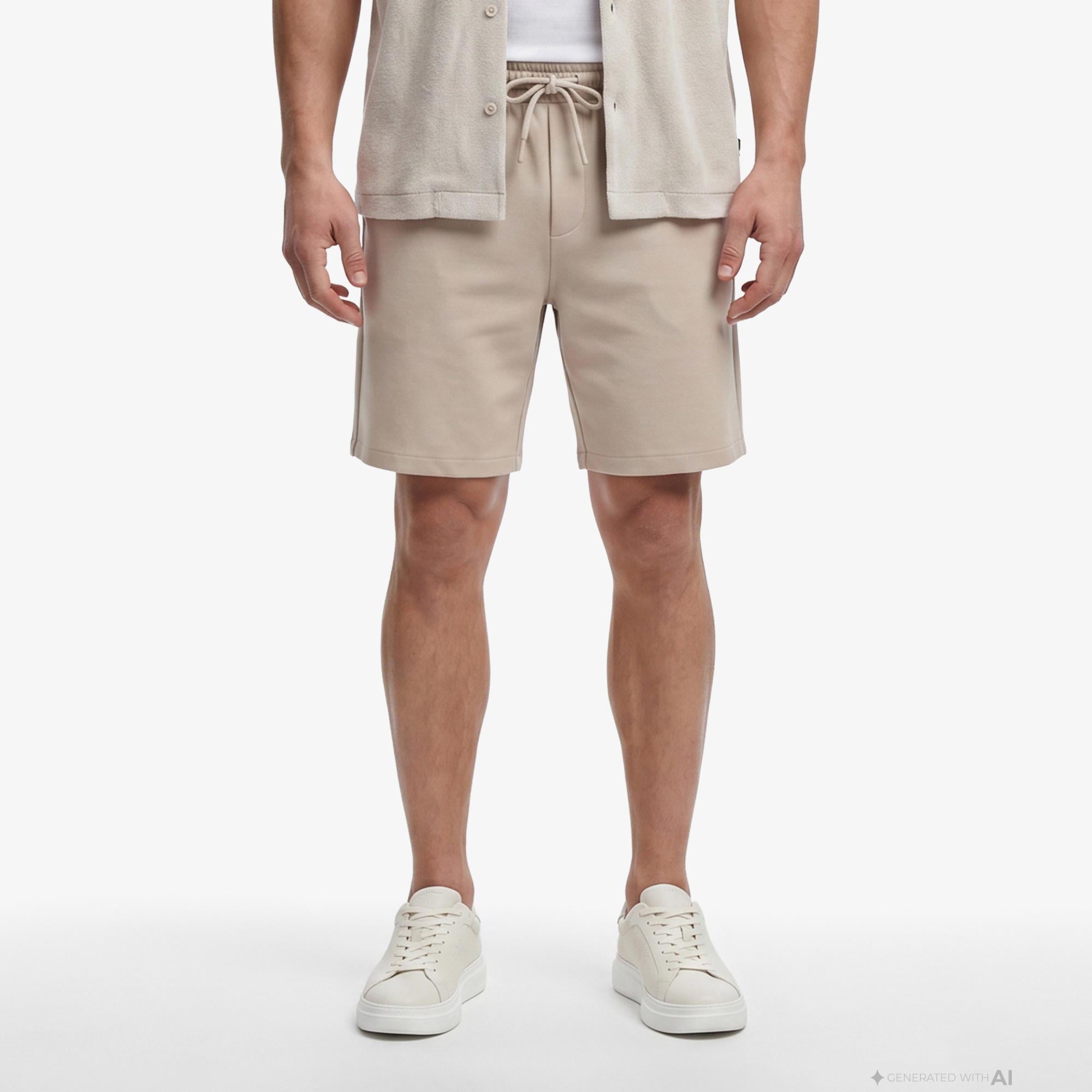 Nautica Erkek Bej Regular Fit Şort