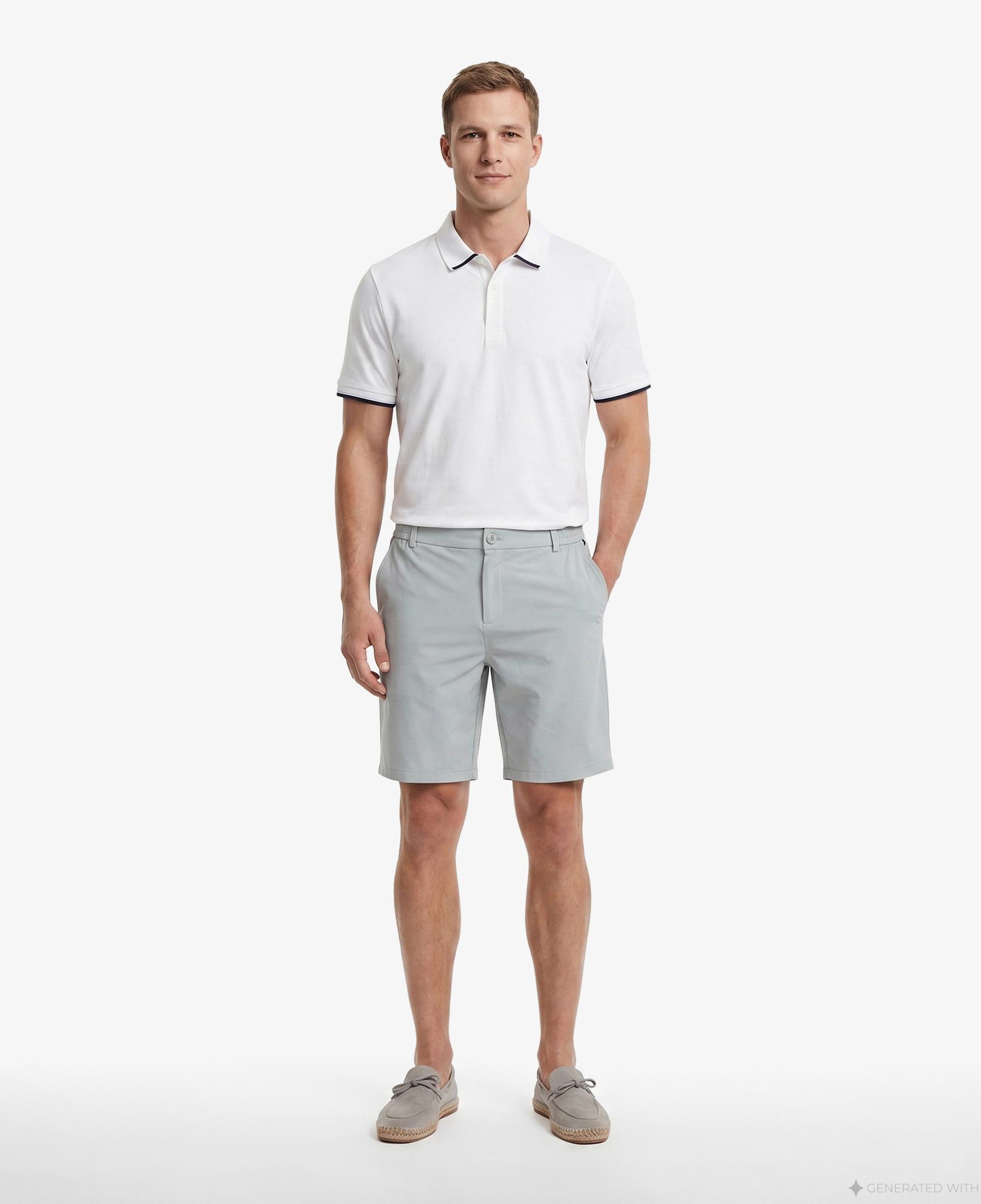 Nautica Erkek Beyaz Regular Fit Pima Cotton Polo Yaka T-Shirt