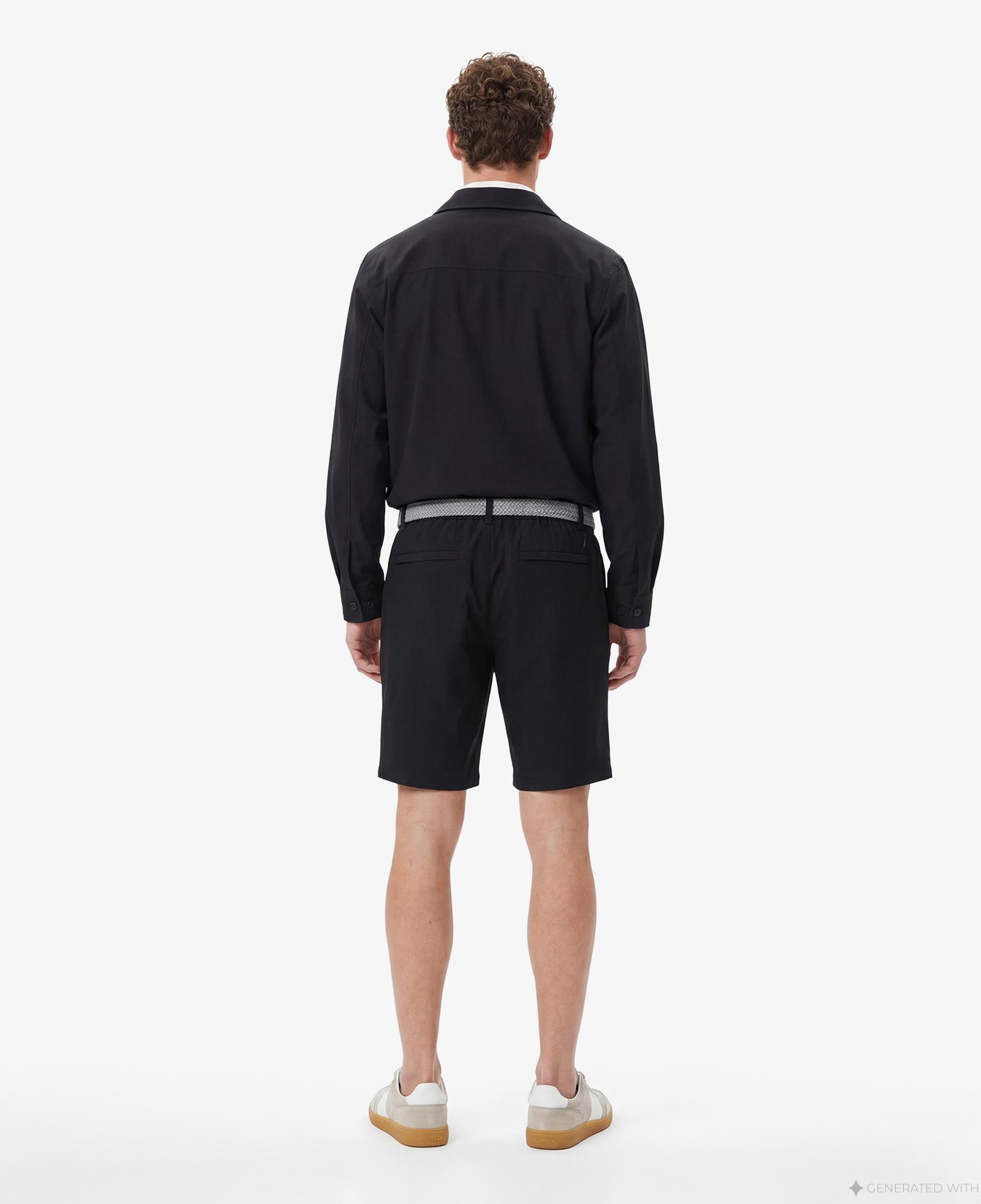 Nautica Erkek Siyah Regular Fit Şort