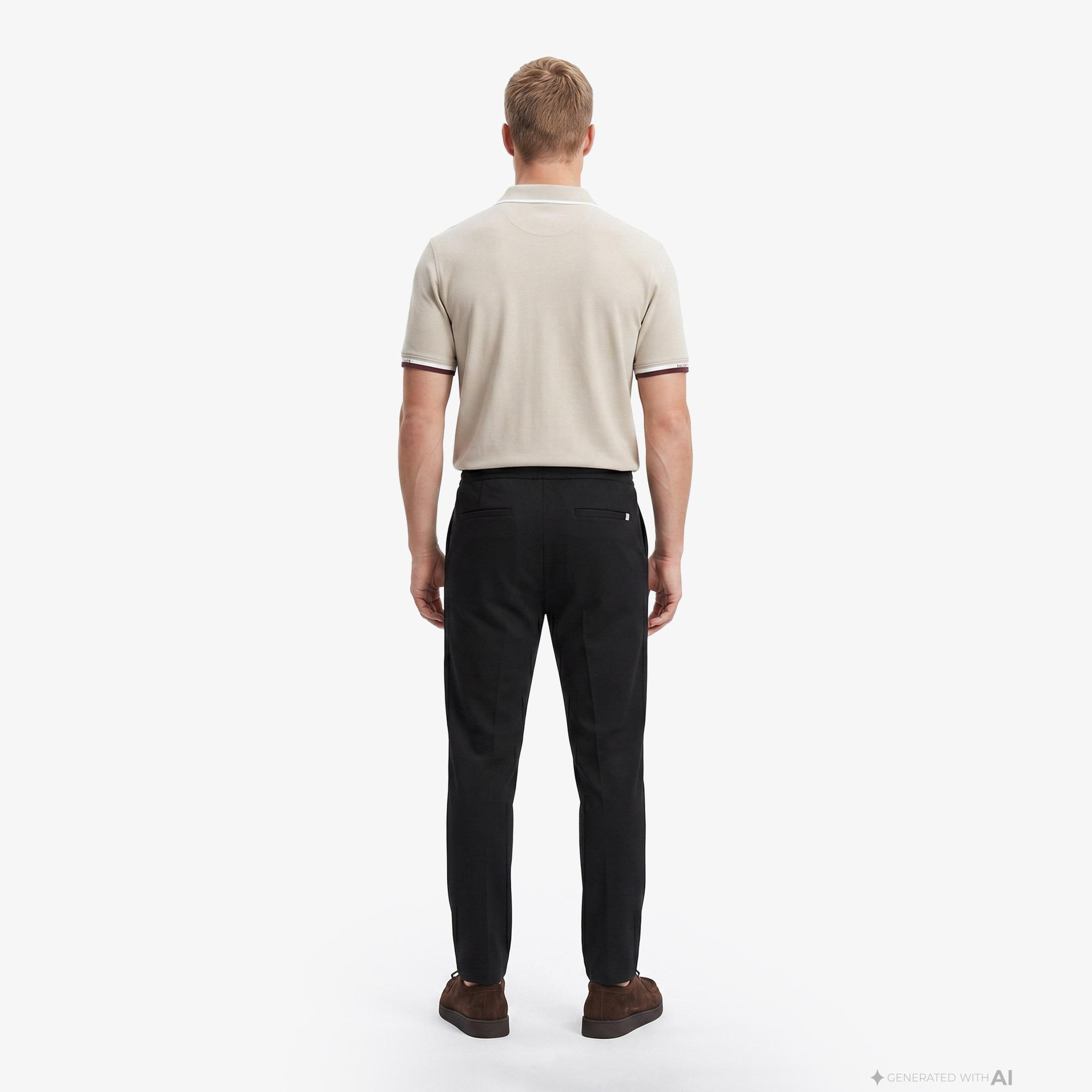 Nautica Erkek Siyah Slim Fit Pantolon